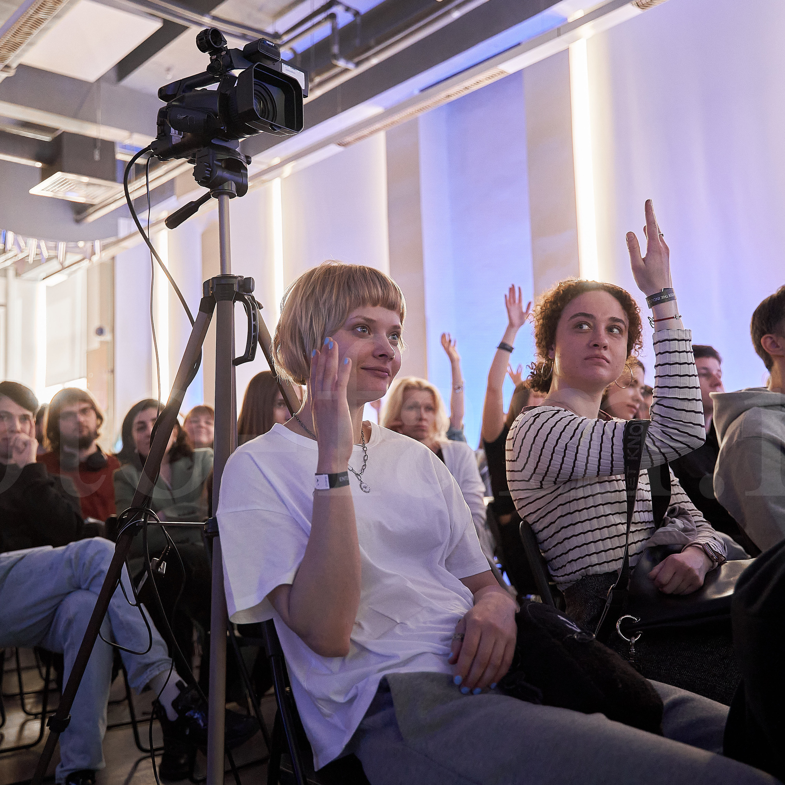 День открытых дверей в Московской школе кино. Reportage event photographer in Moscow Alexander Gladkiy