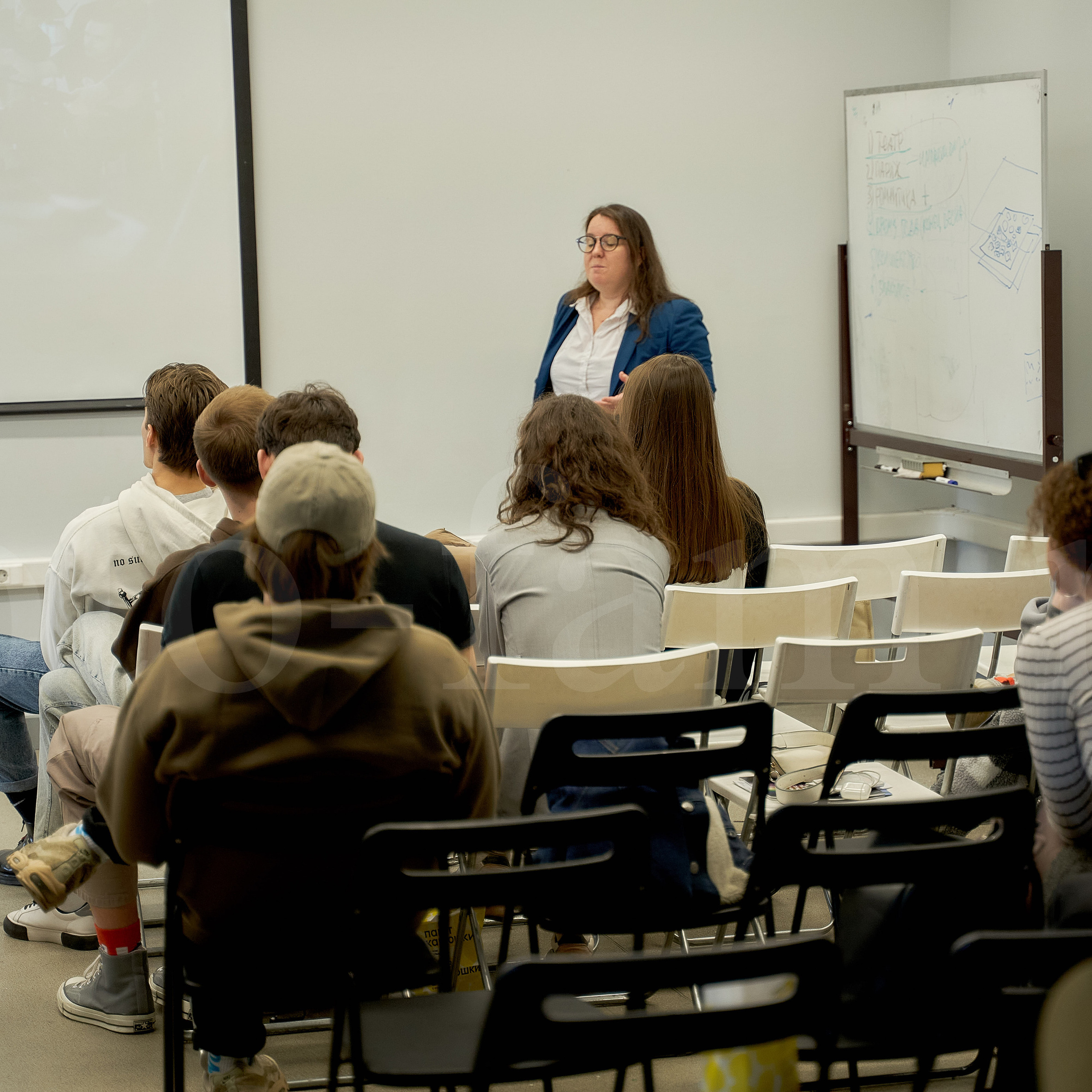 День открытых дверей в Московской школе кино. Reportage event photographer in Moscow Alexander Gladkiy