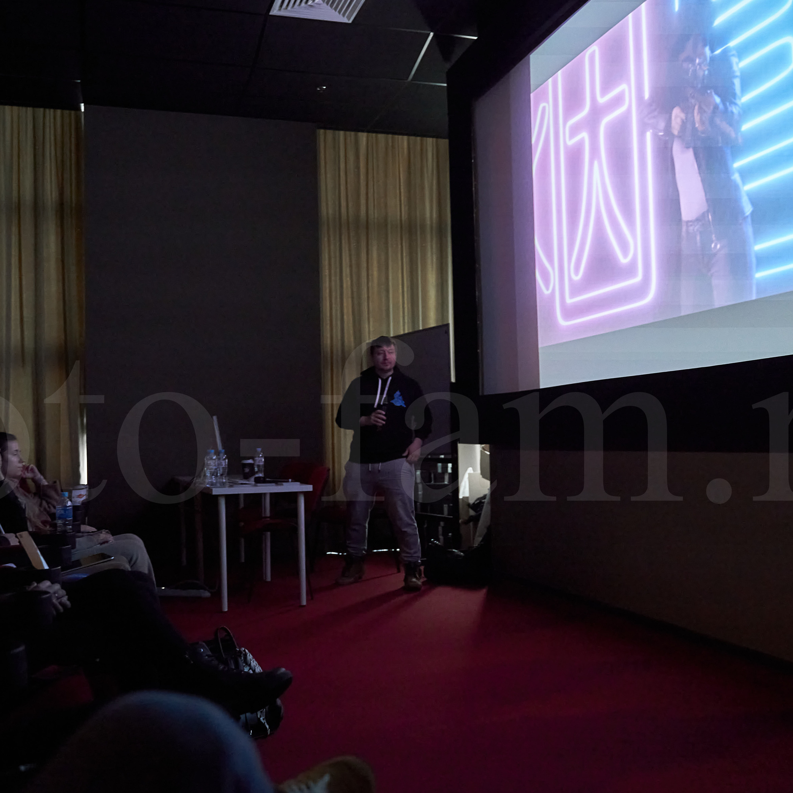 День открытых дверей в Московской школе кино. Reportage event photographer in Moscow Alexander Gladkiy