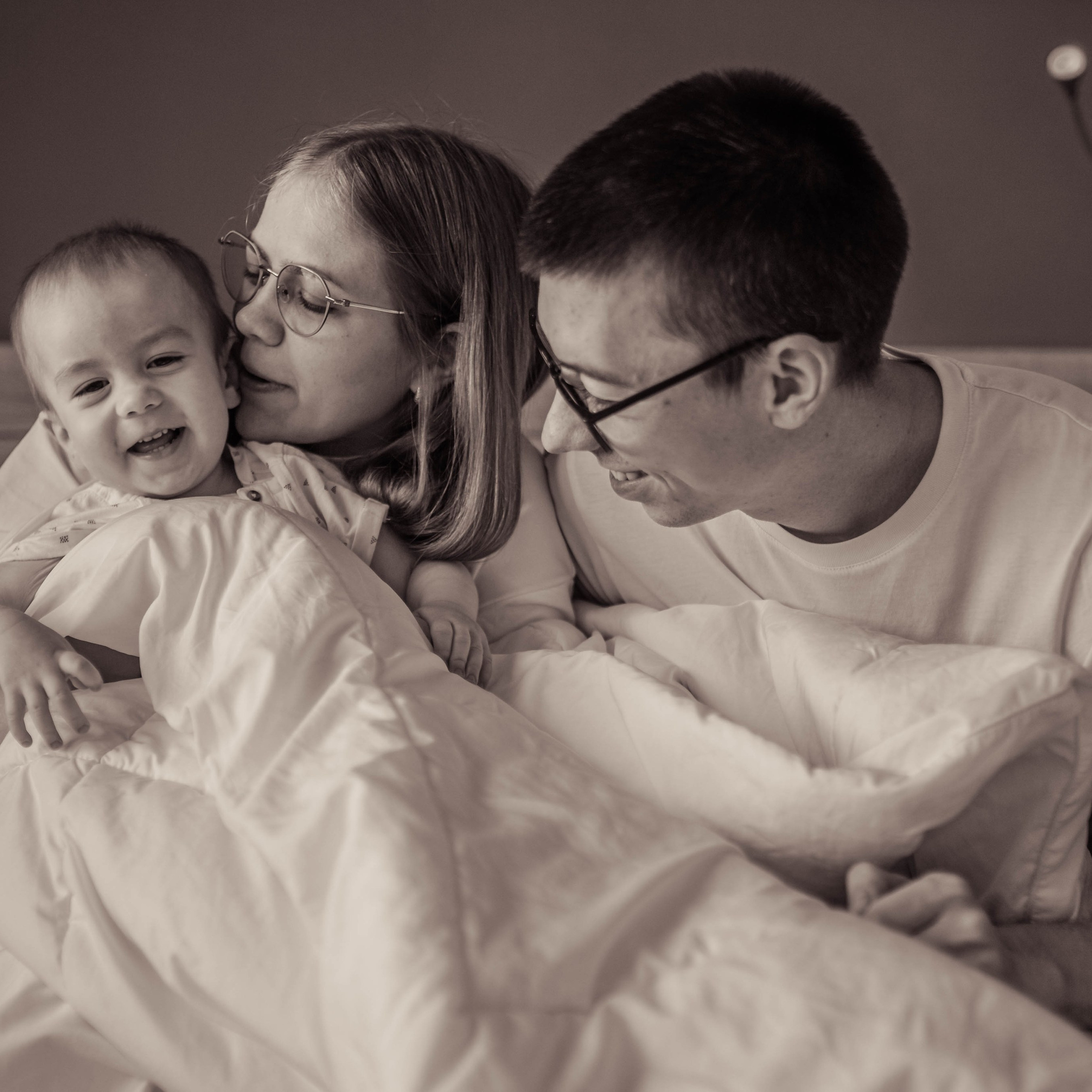 Илья, Марина и Дмитрий