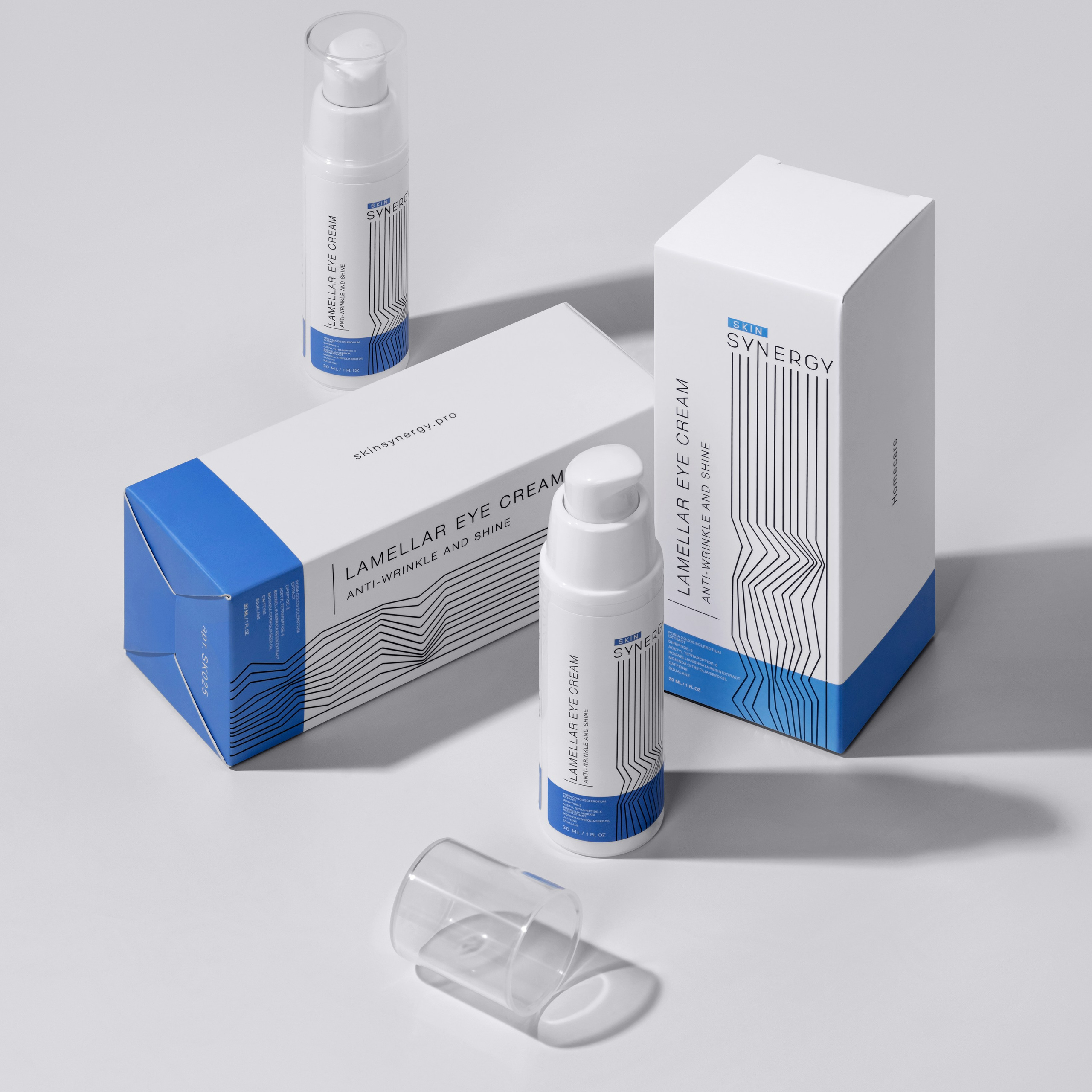 Контент съемка уходовой косметики SkinSynergy