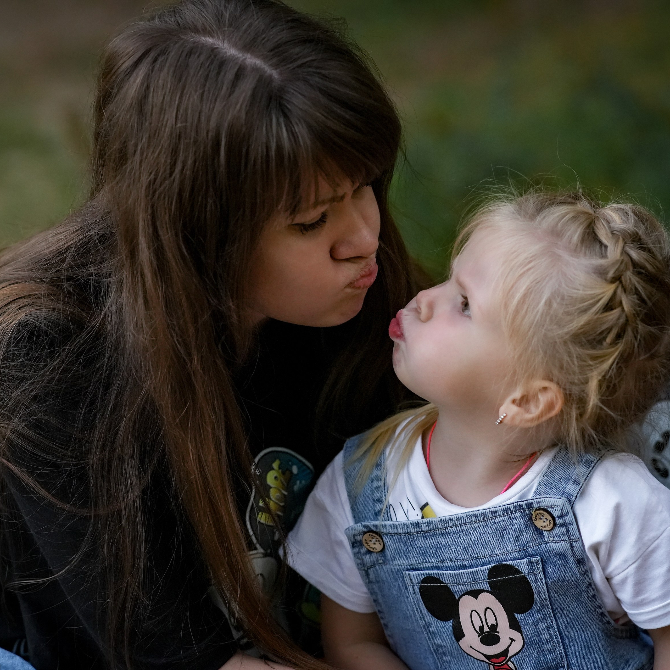 СРАВНЕНИЕ «Микки Маус» обработка