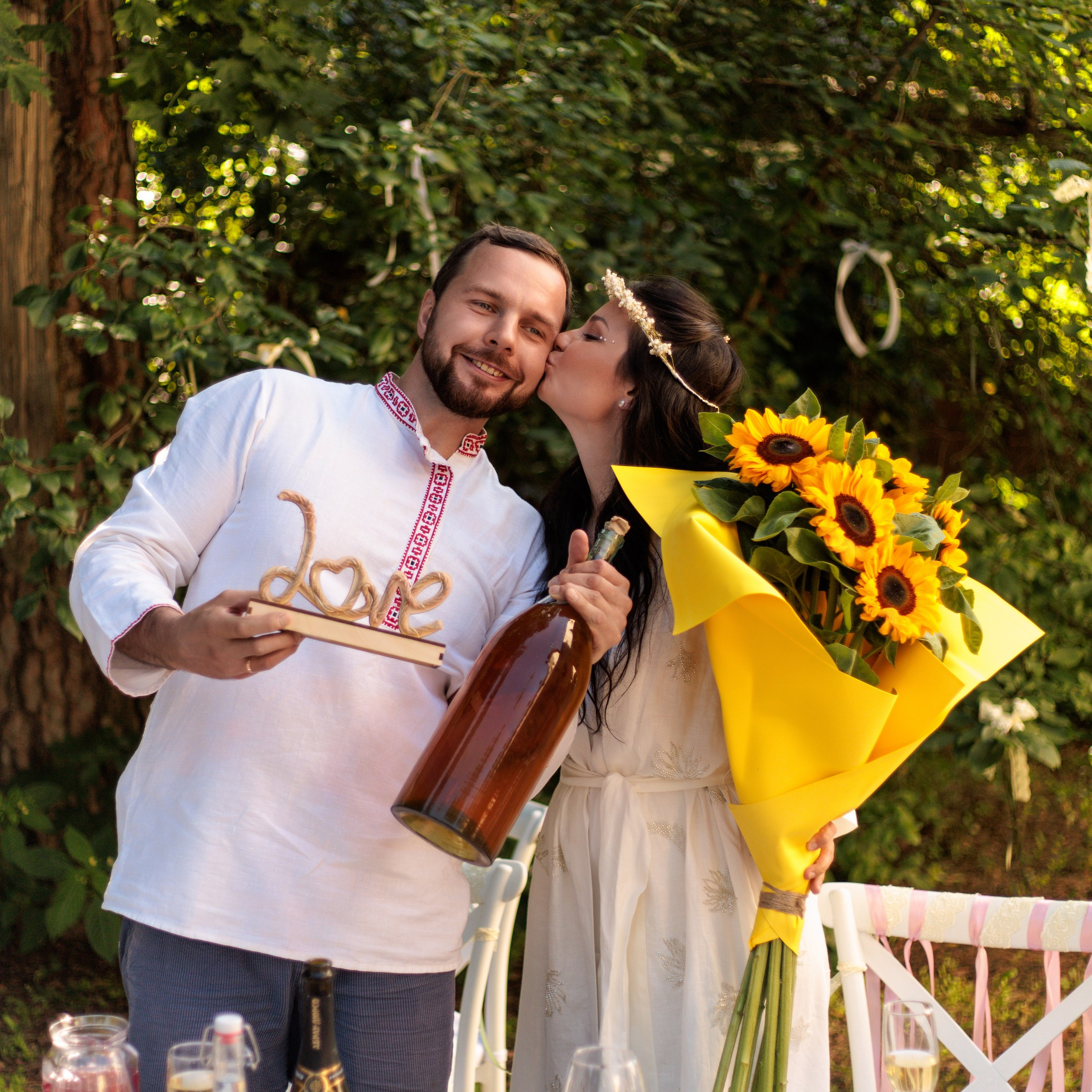 Свадьба в Русско-народном стиле