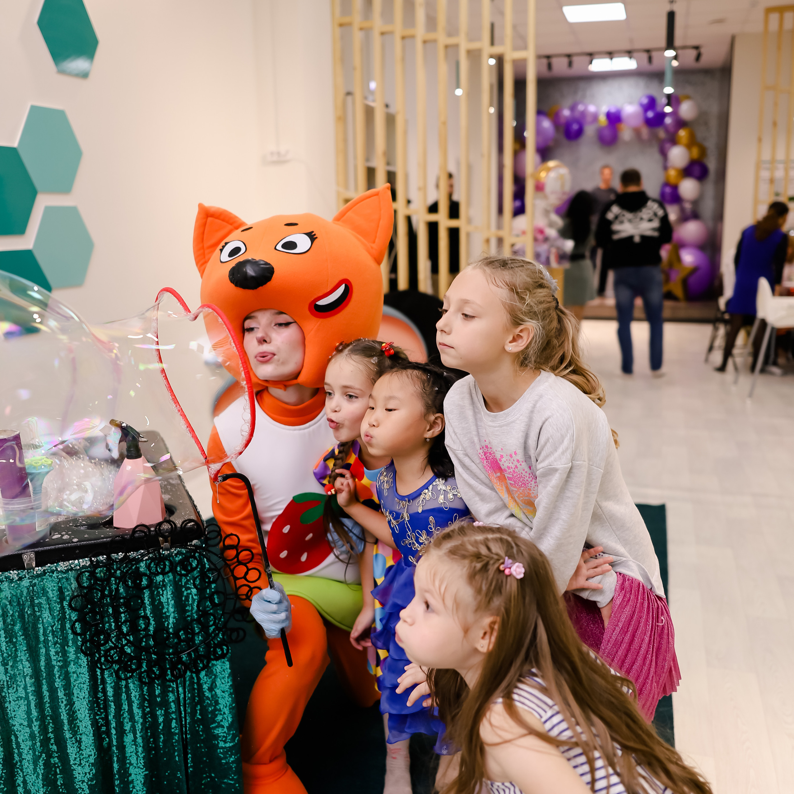 Пузырьковый день рождения