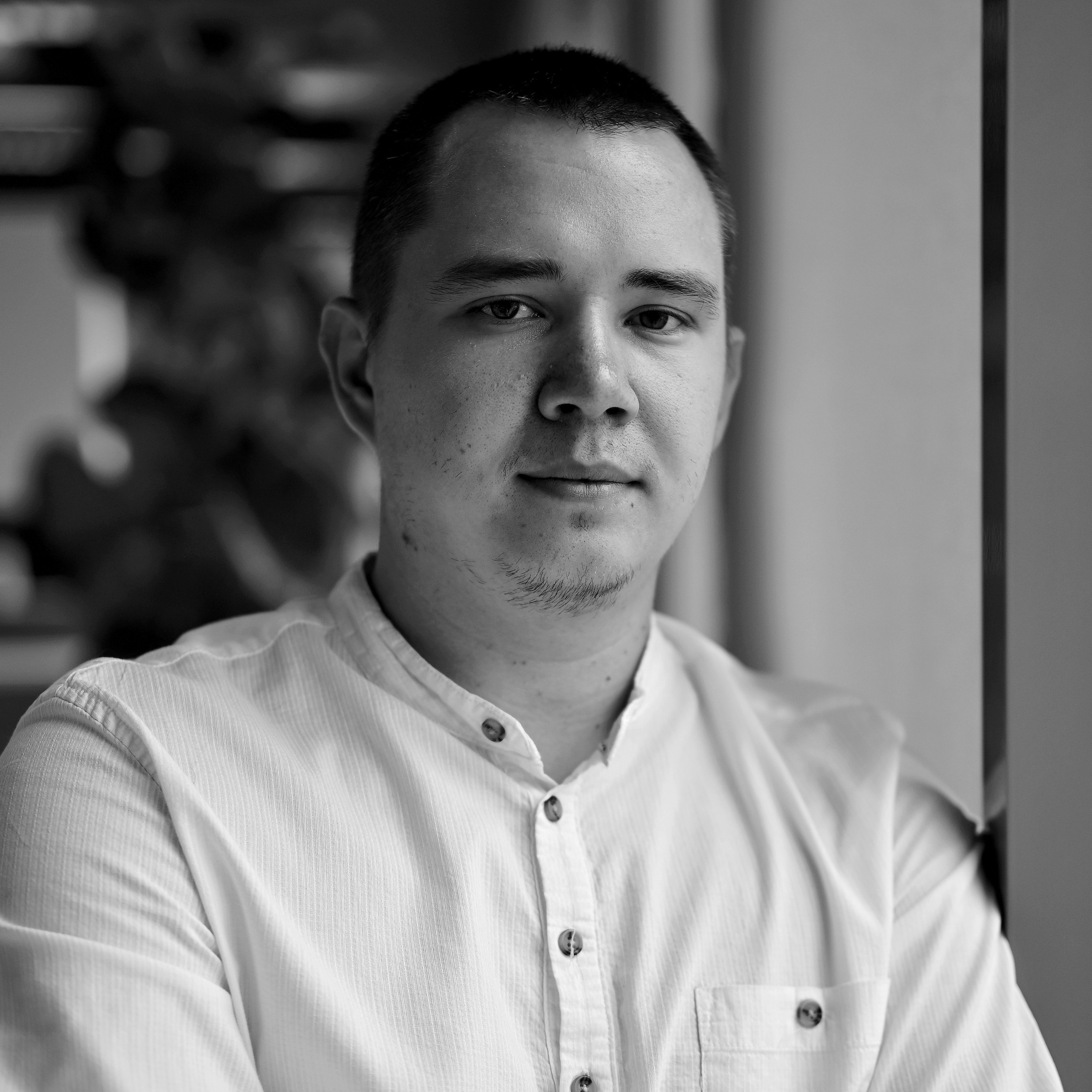 ЧБ&nbsp;портретная съёмка