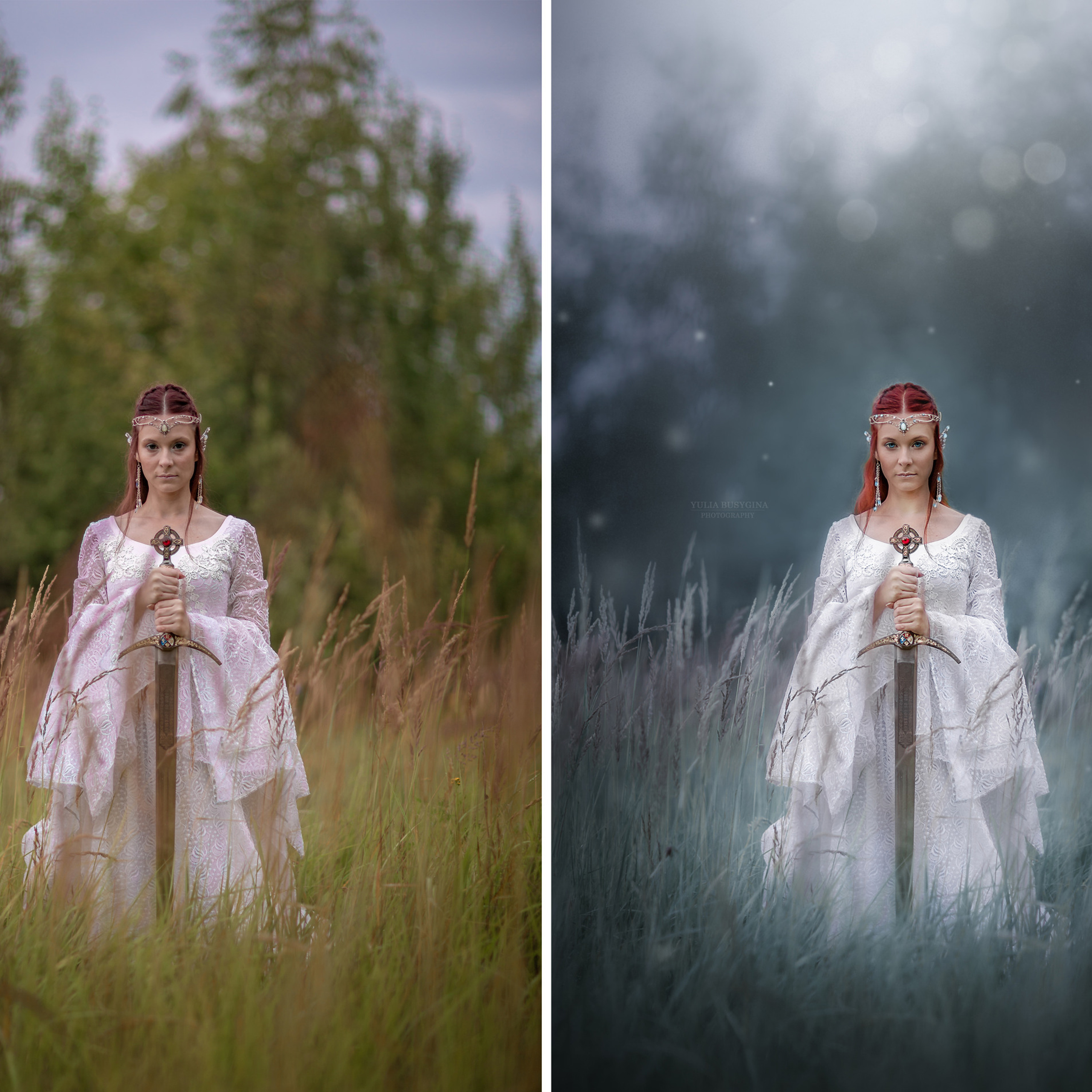 РЕТУШЬ ДО и ПОСЛЕ