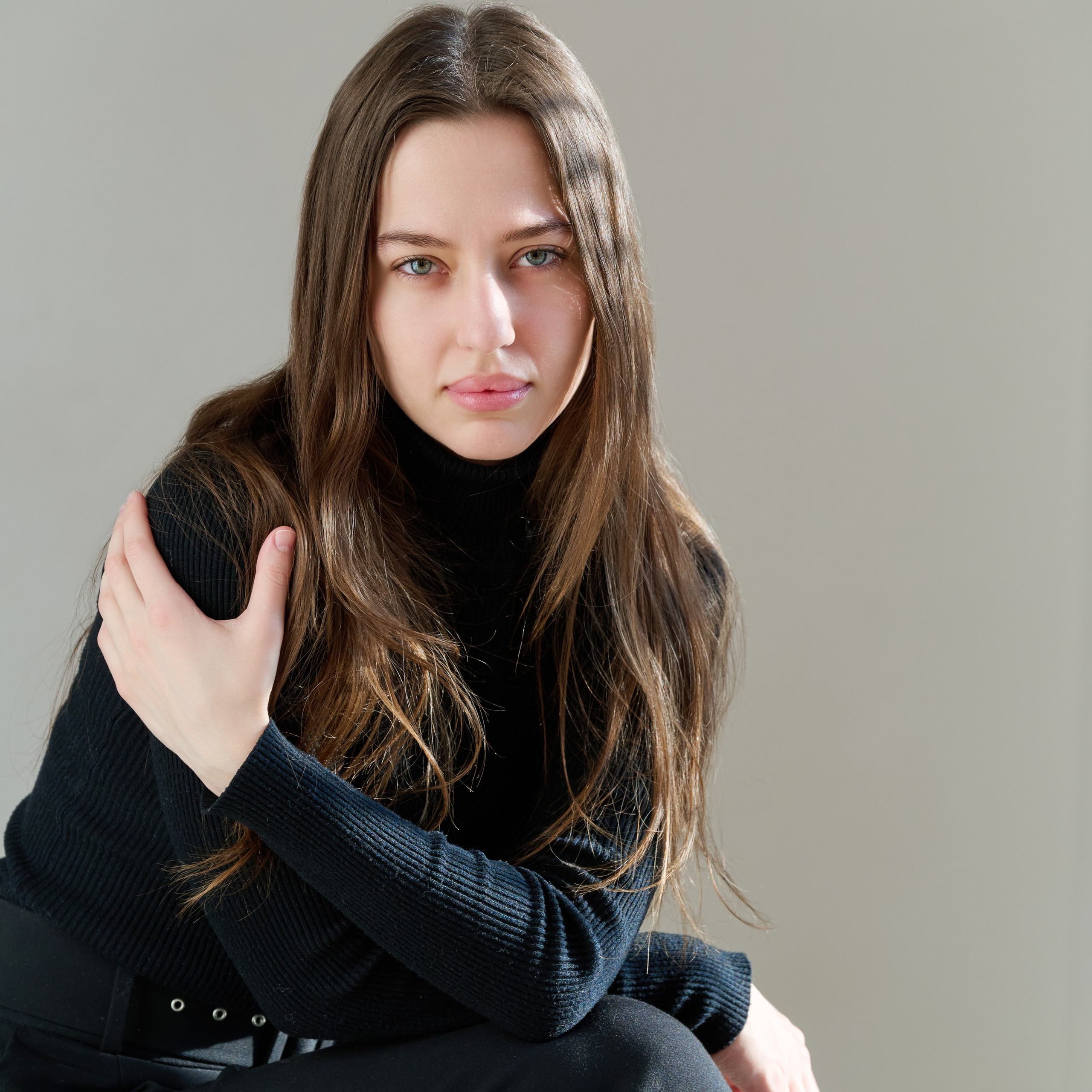 Анна (в стиле модельных тестов). Фотограф Расим Римиев