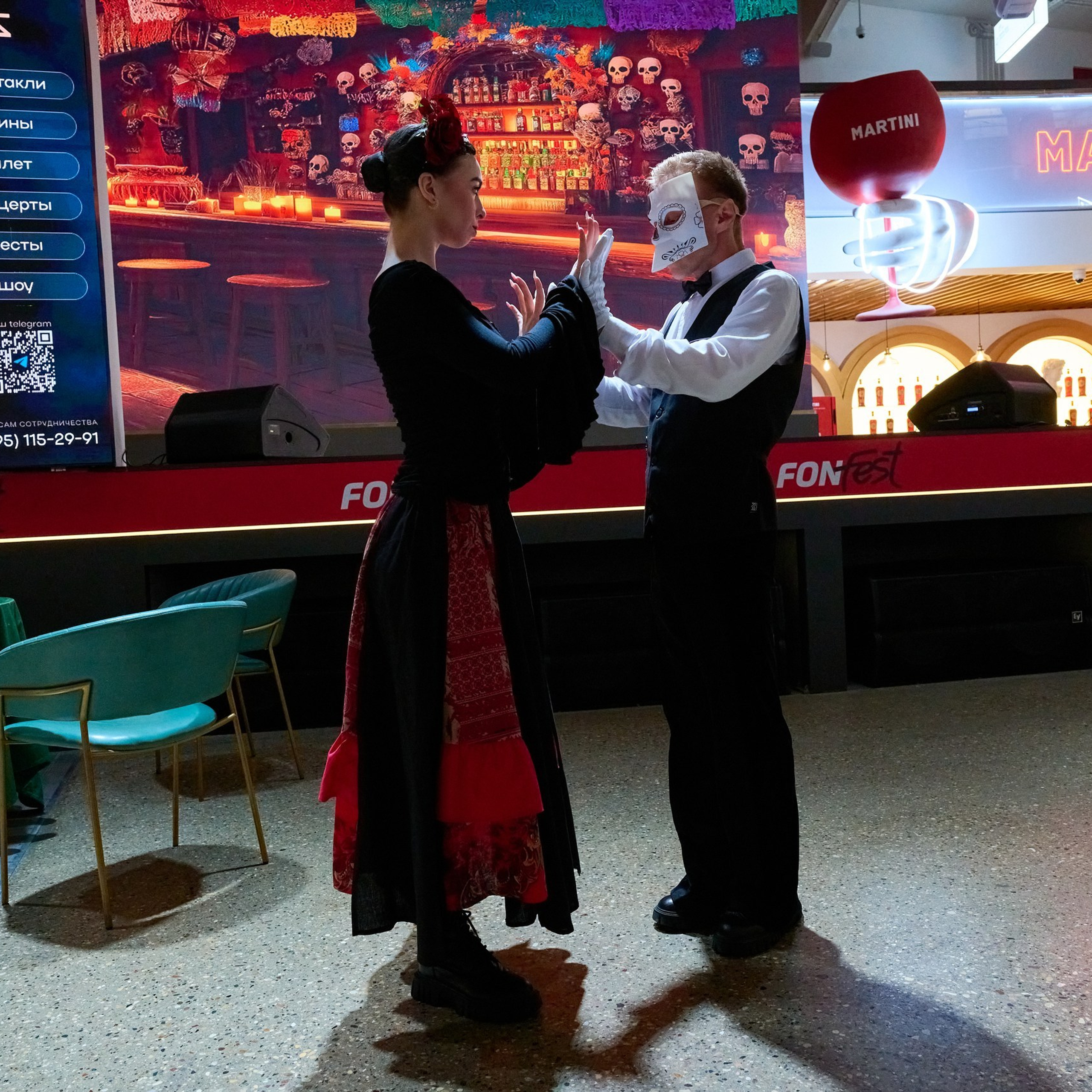 Иммерсивное шоу «Четыре женщины». Фотограф Расим Римиев