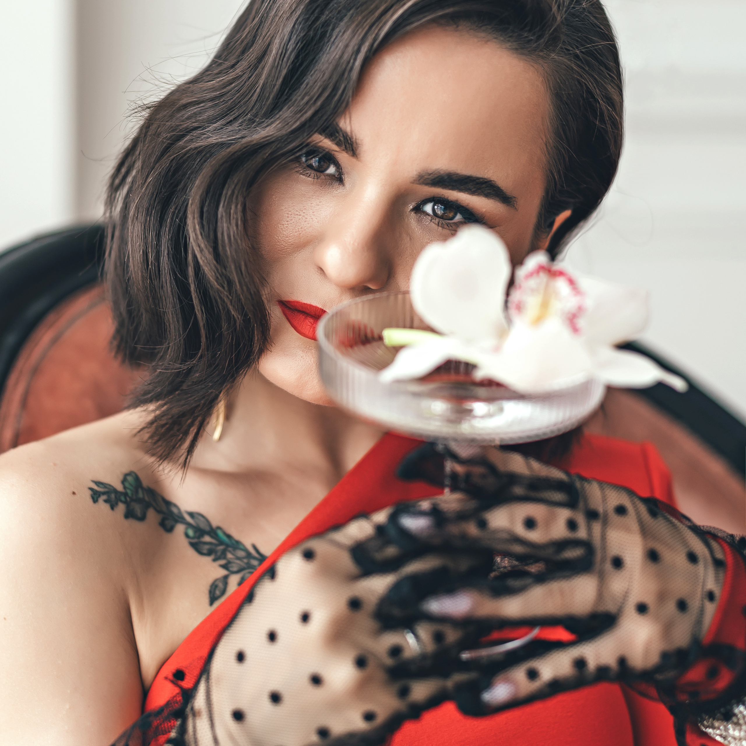 Свадьба в красном