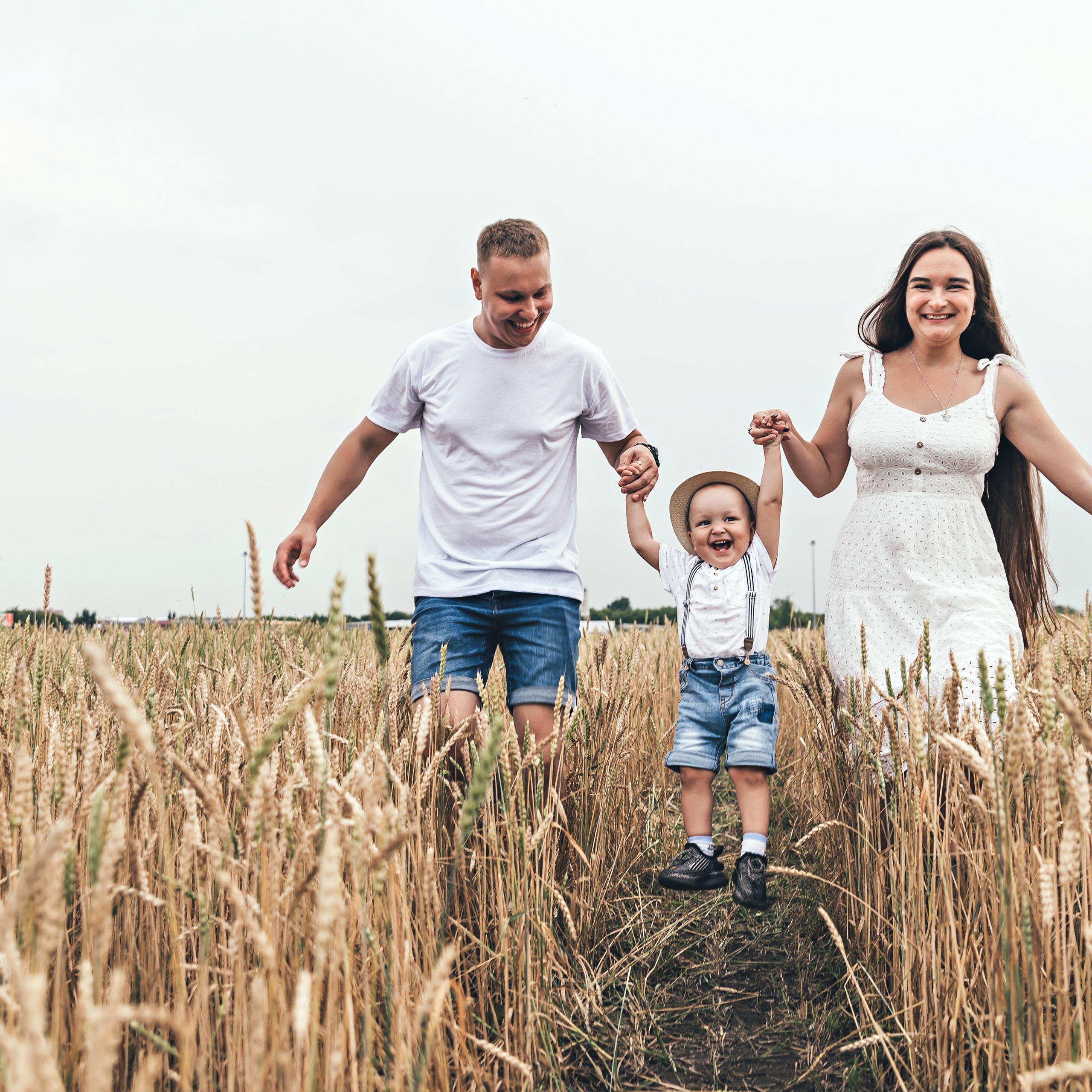 В пшеничном поле