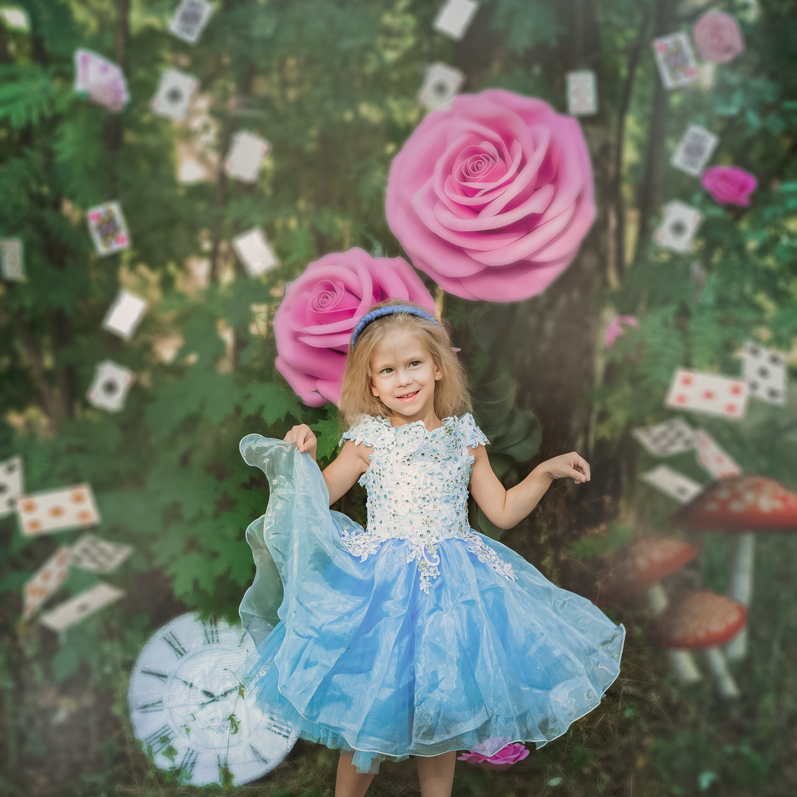 Фотопроект «Алиса в стране чудес»