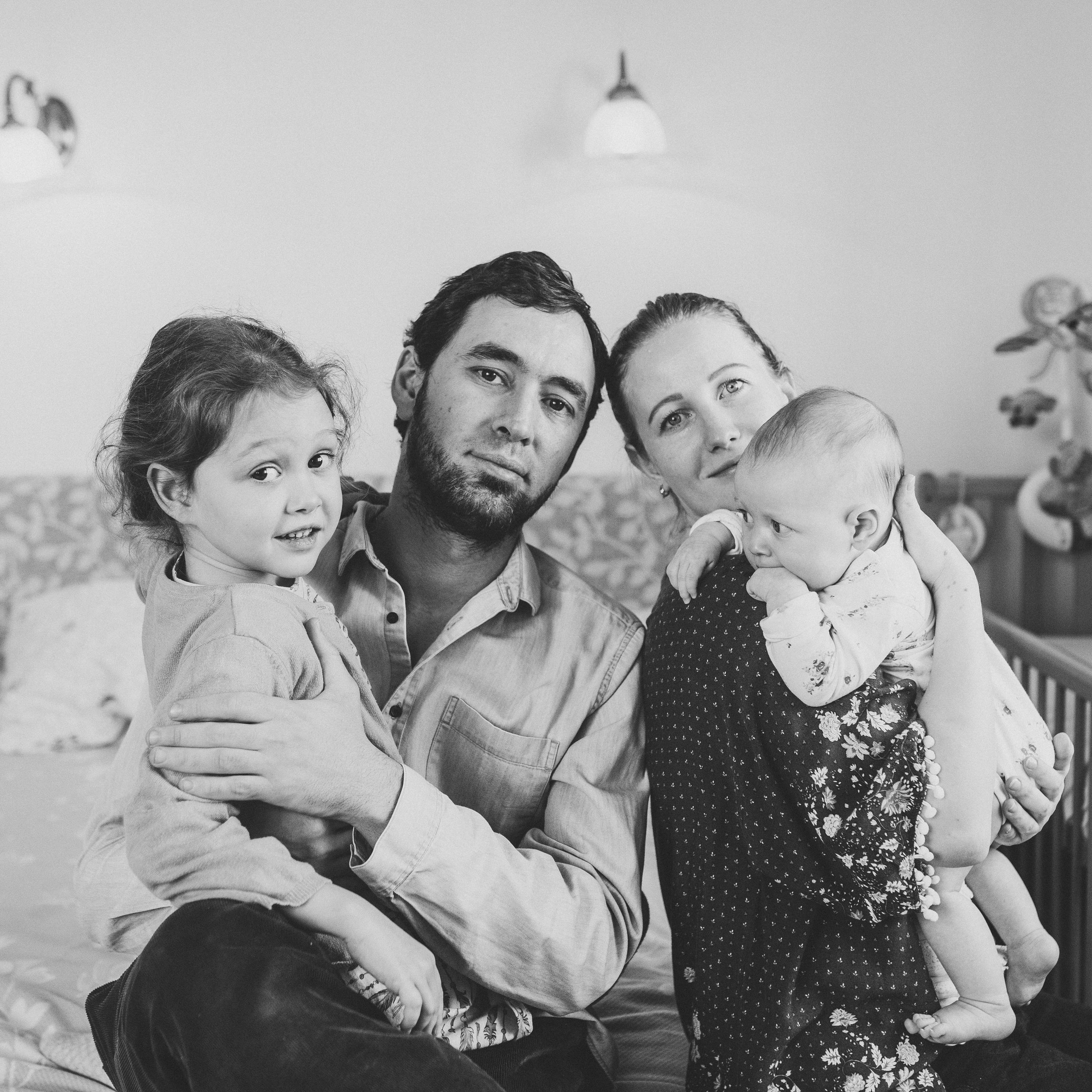 Анатолий, Екатерина, Вера, Оливия