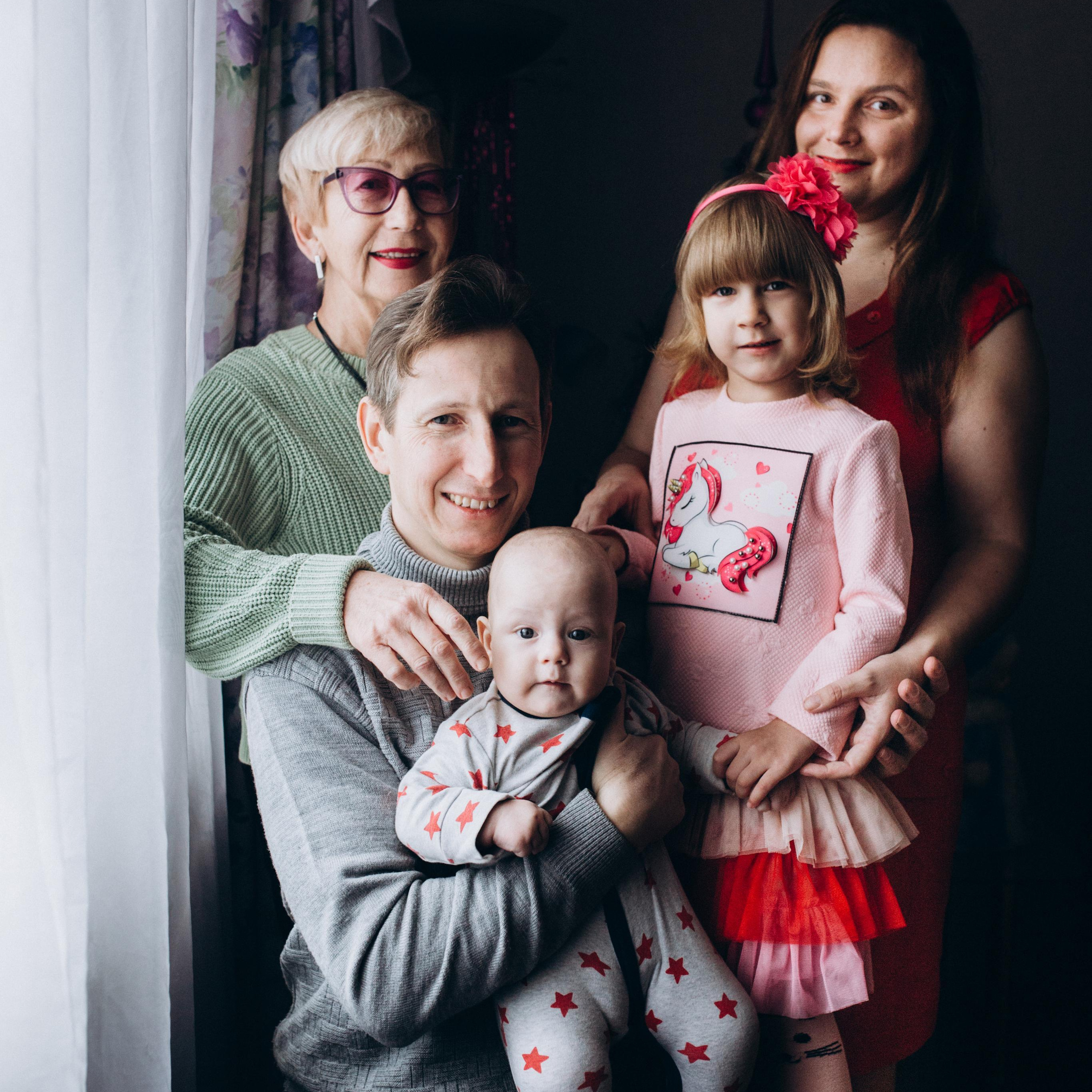 Алексей, Анна, Милана, Славик