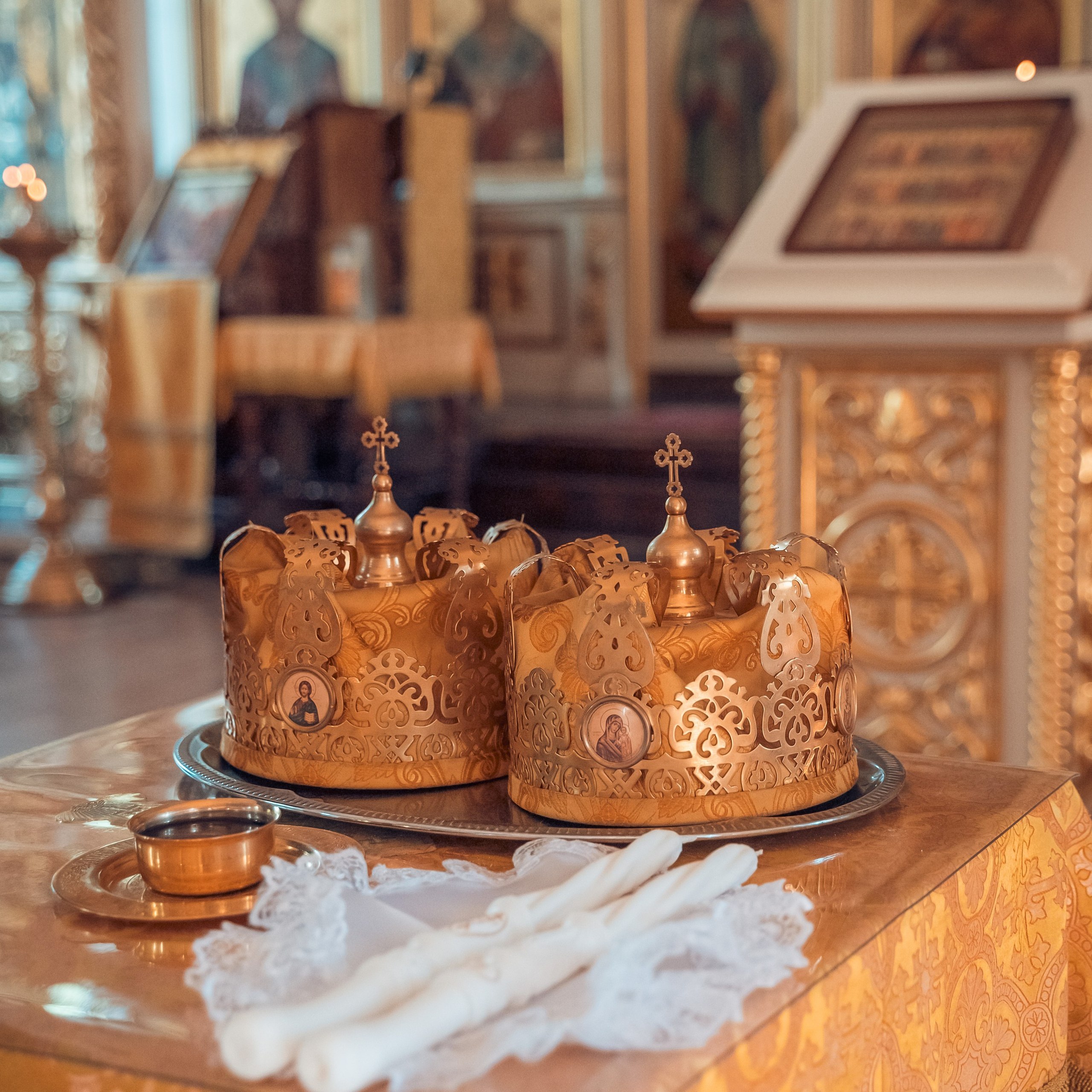 Венчание Петра и Анастасии