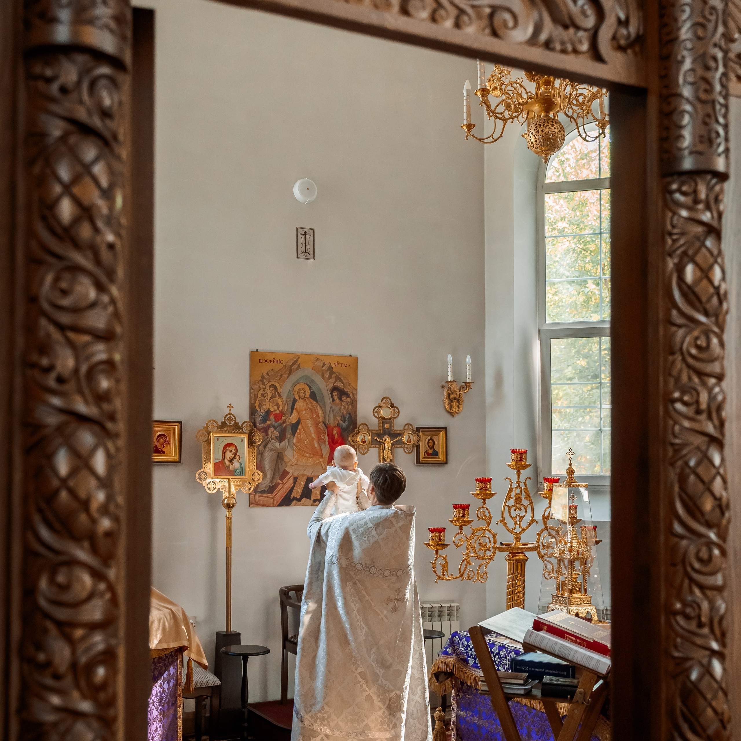 Крещение Данилы, Храм иконы Божией Матери «Всех скорбящих радость»