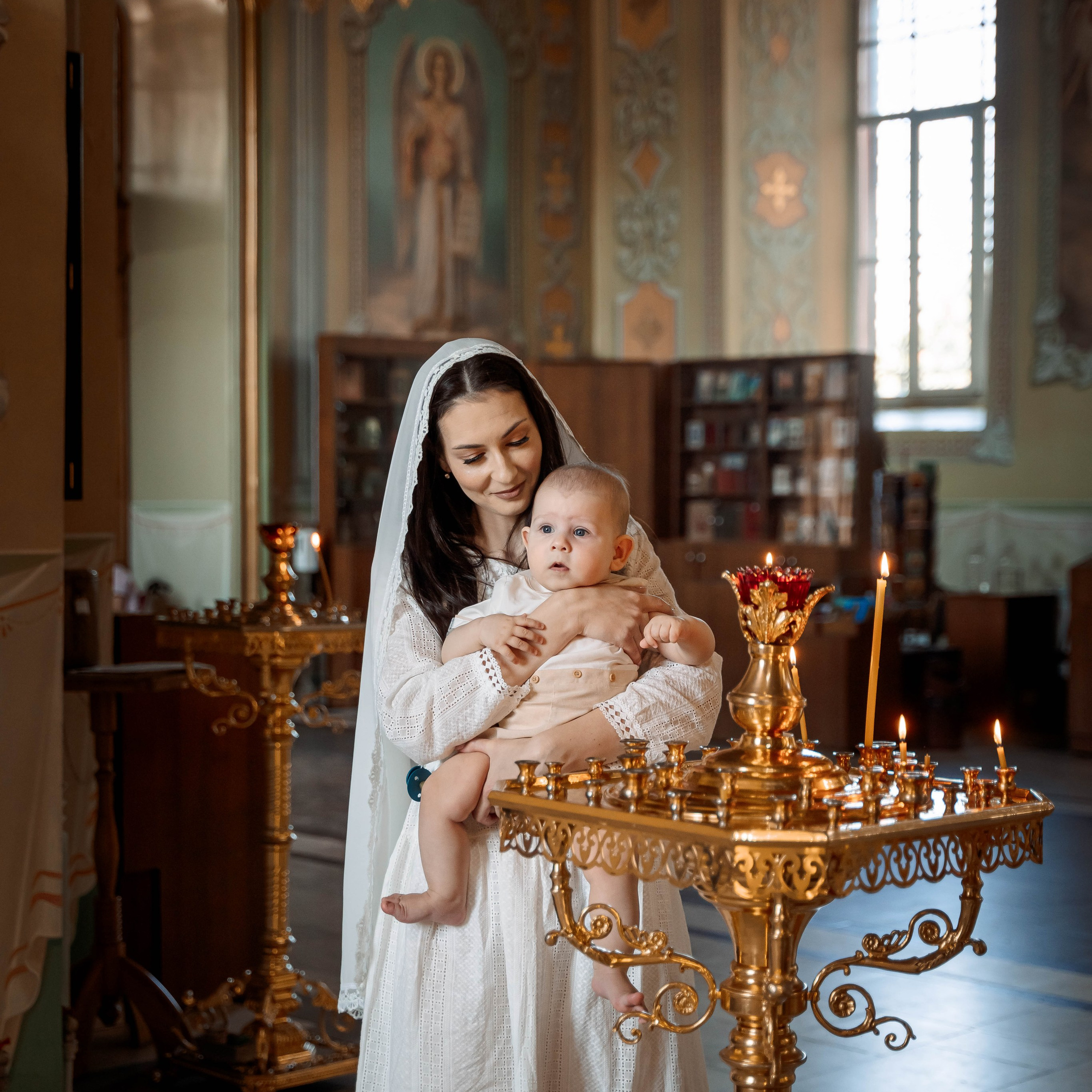 Крещение Савелия, Храм Покрова Пресвятой Богородицы