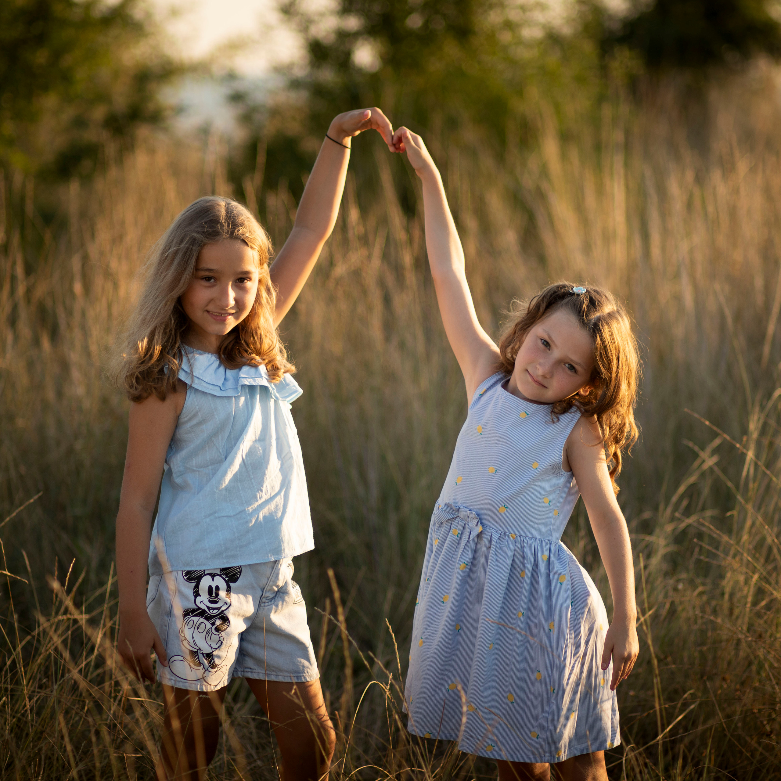 На природе