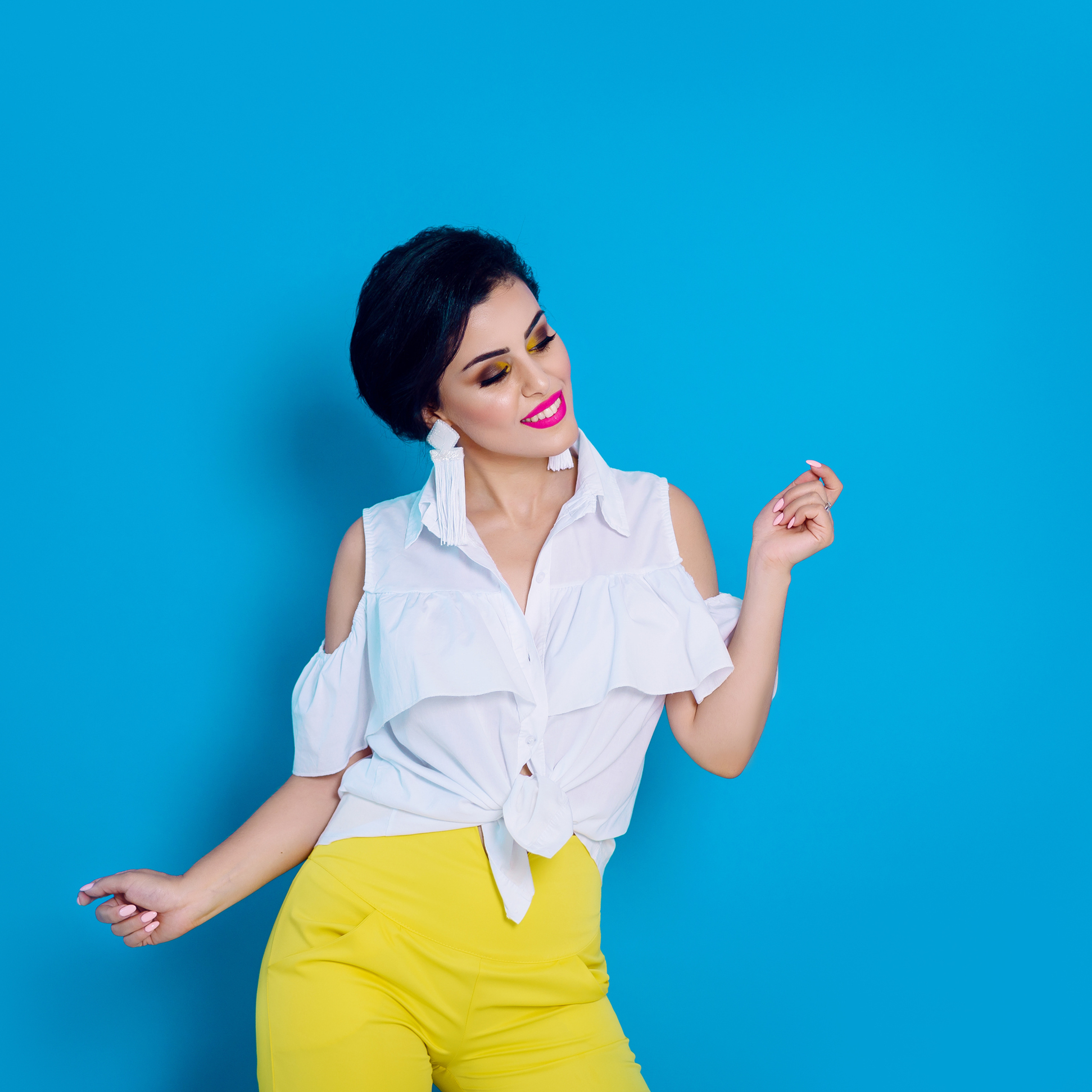 Съемка для певицы