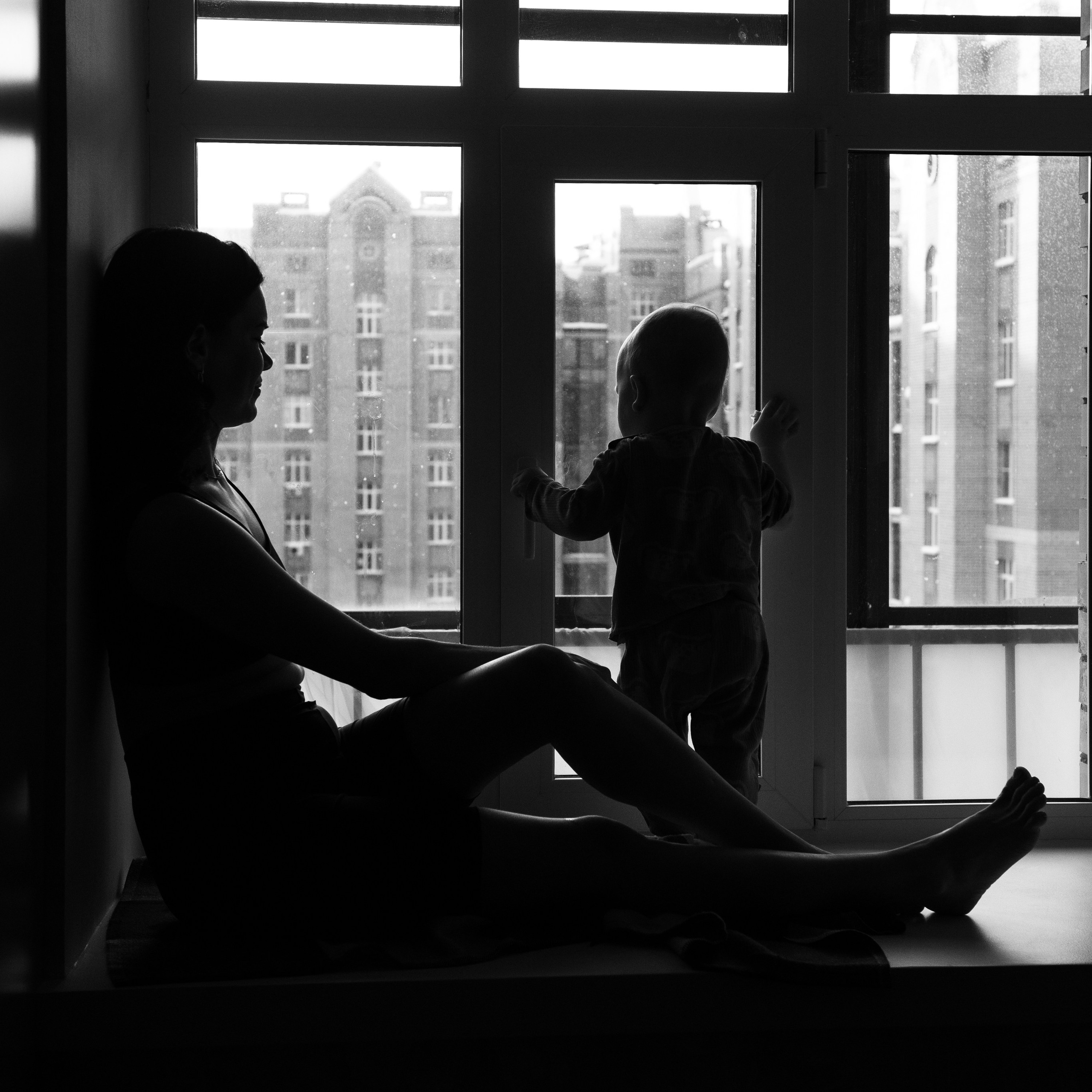 | мама и сын |