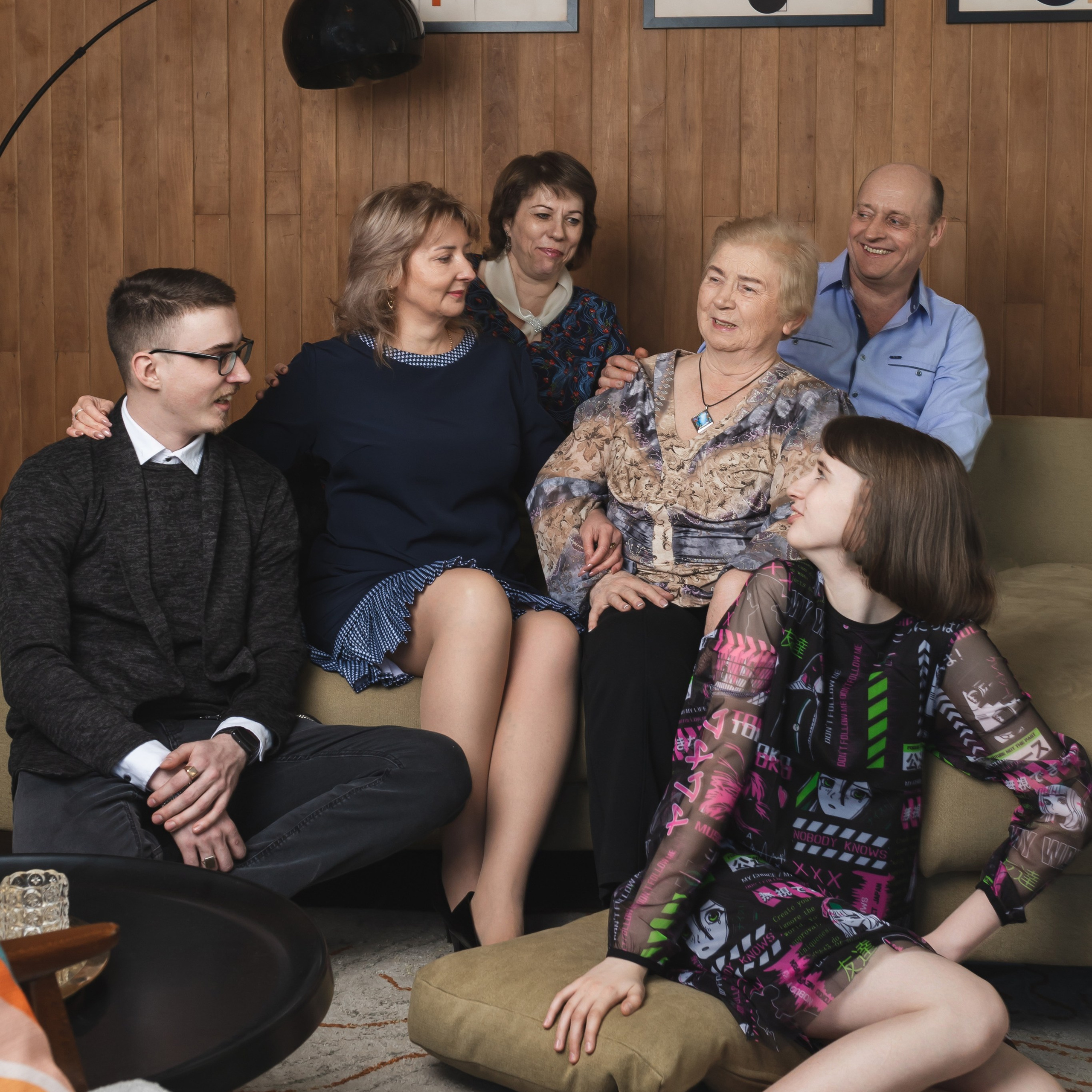 3 поколения — одно фото