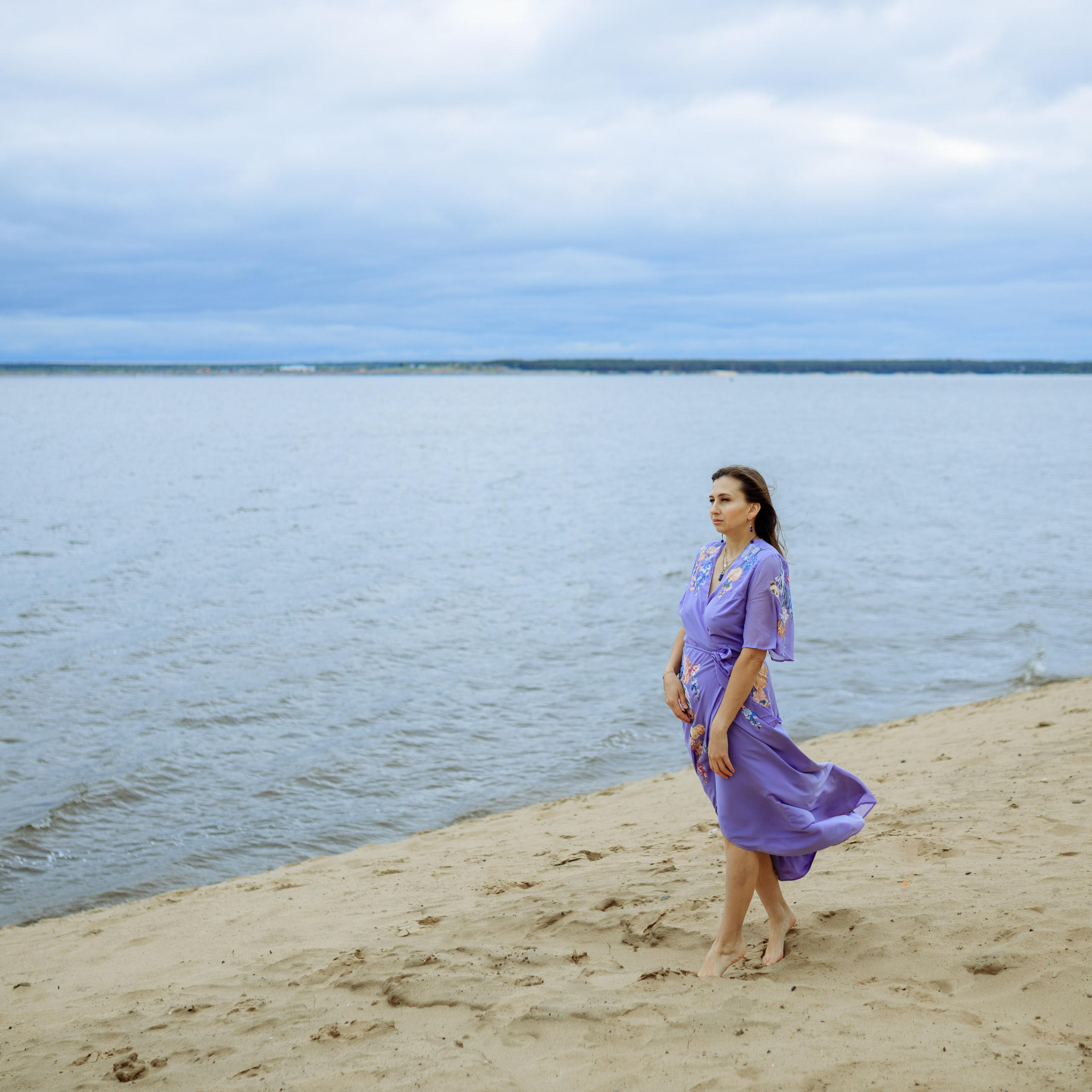 Виктория сьемка на Волге