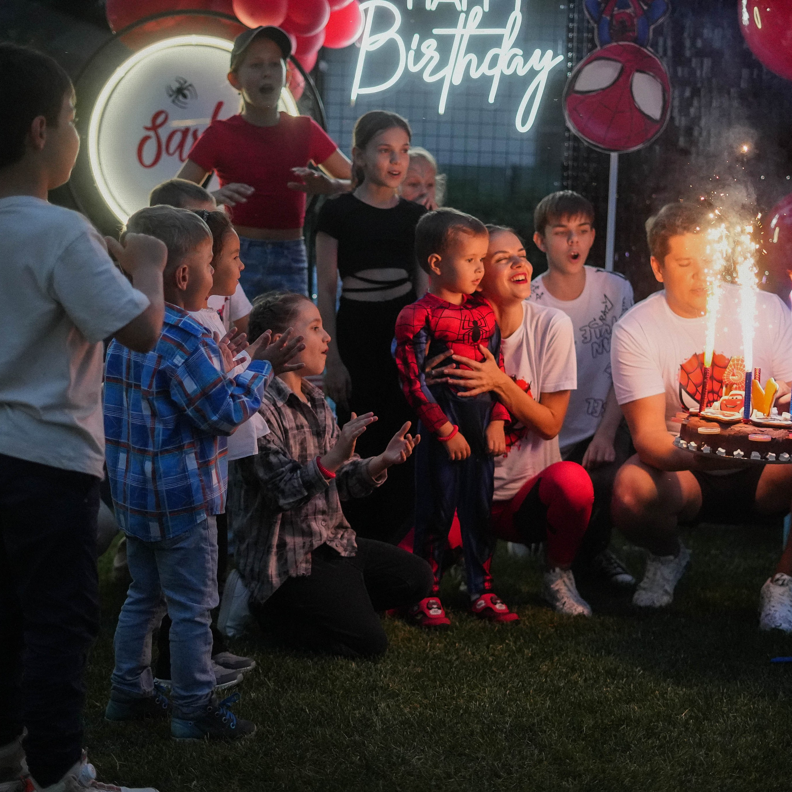 День рождение Саши 4 года. Фотограф Волгоград Анастасия Ли