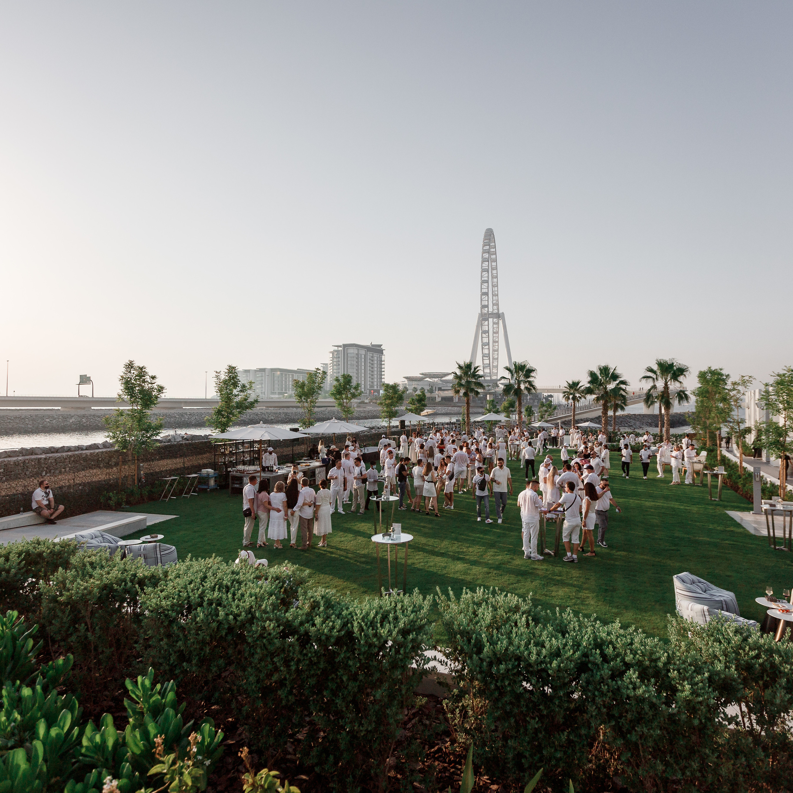 Дубай. Белая вечеринка