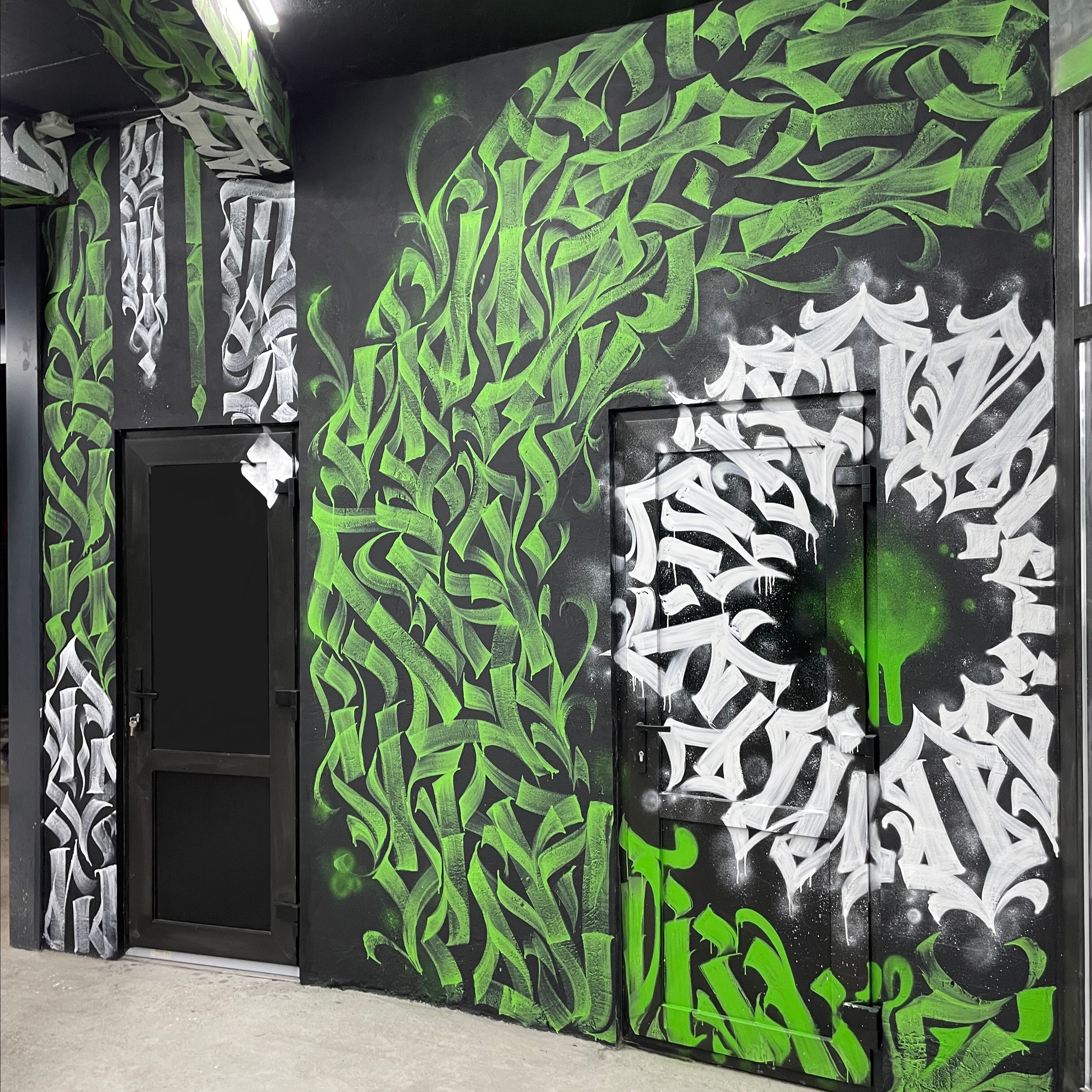 Walls. ㊍ Multi universal visual artist in India