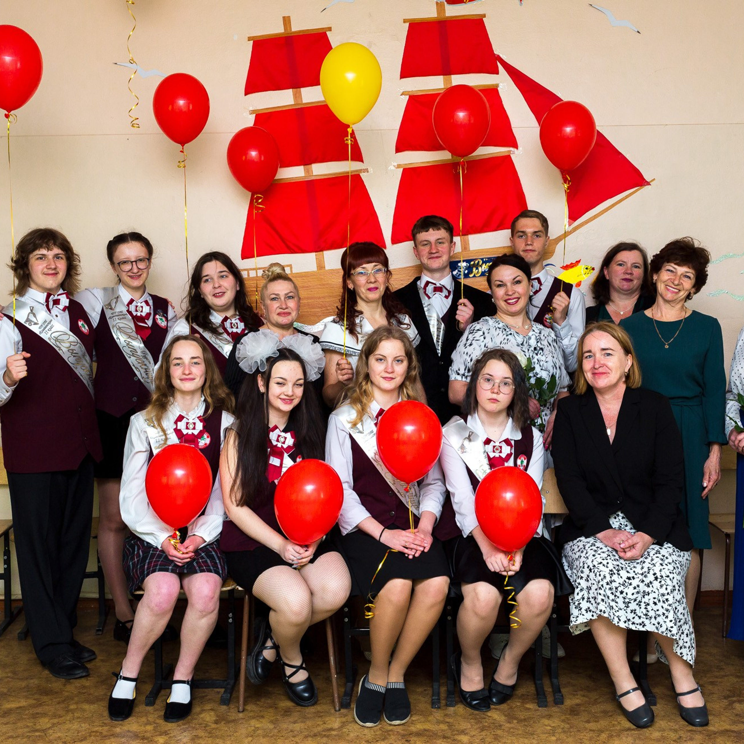 Выпускной в частной школе