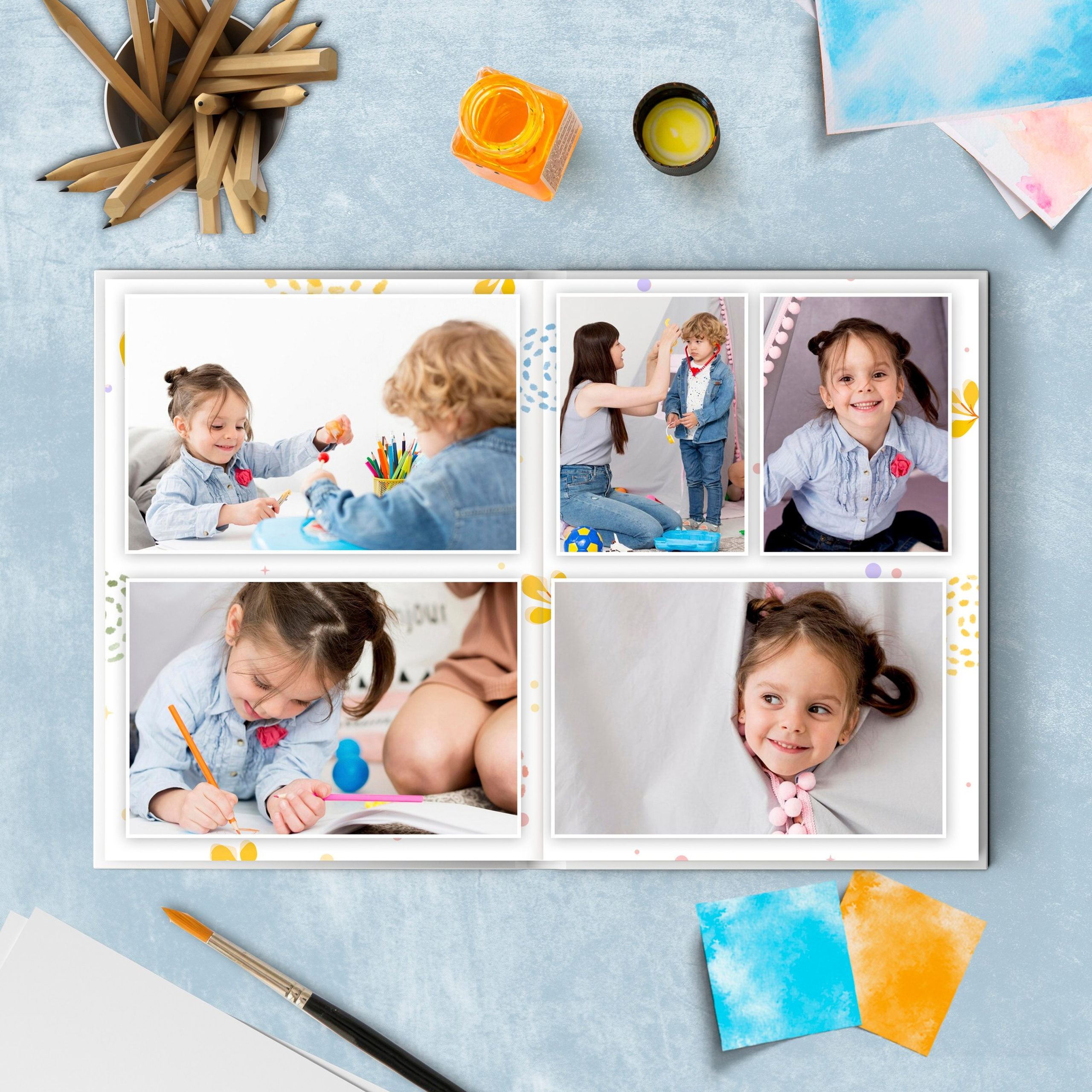 Фотокнига на 3 разворота. Выпускные фотокниги г. Краснокаменск