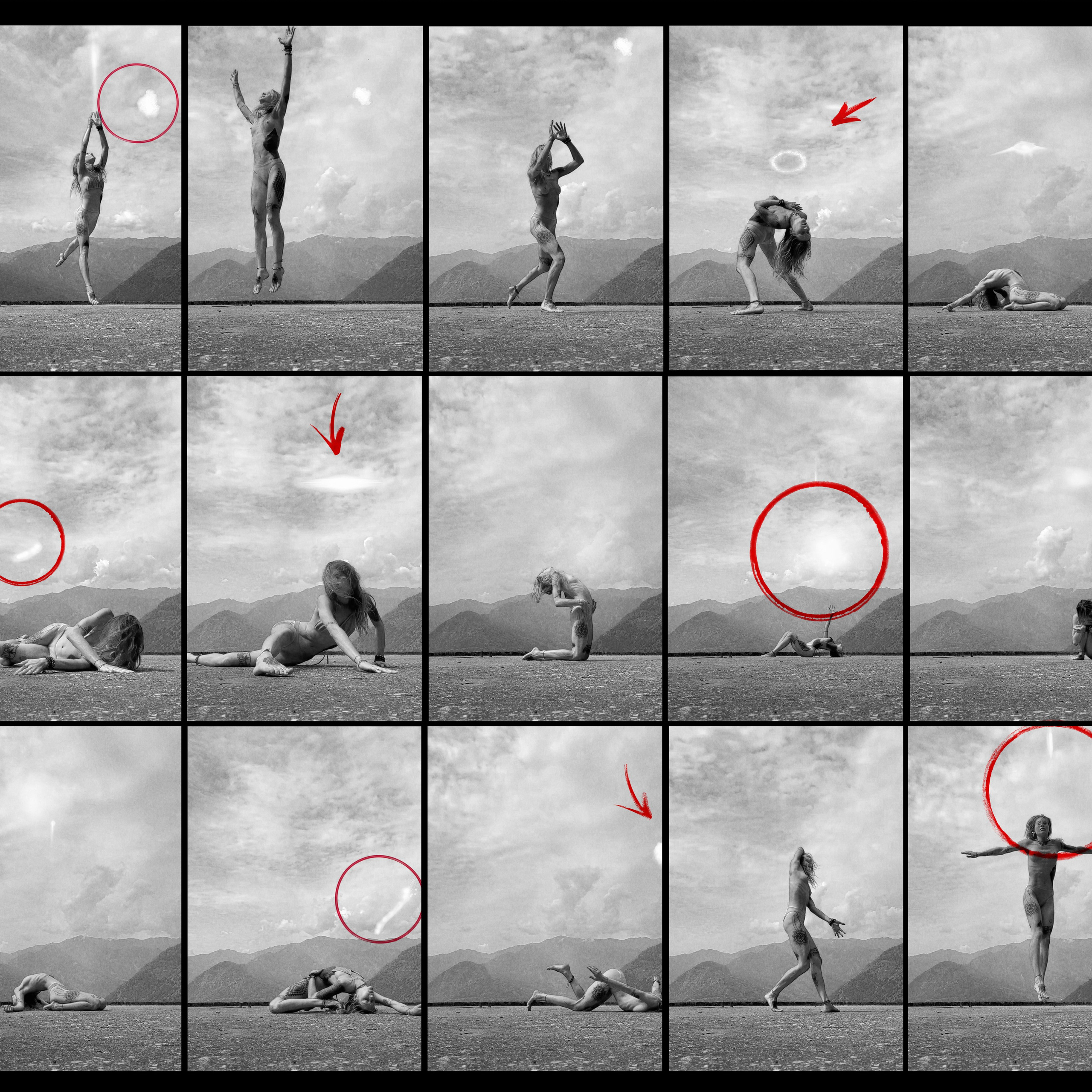 Alien Project “Blue Bayou”. Anna Laza Art photographer