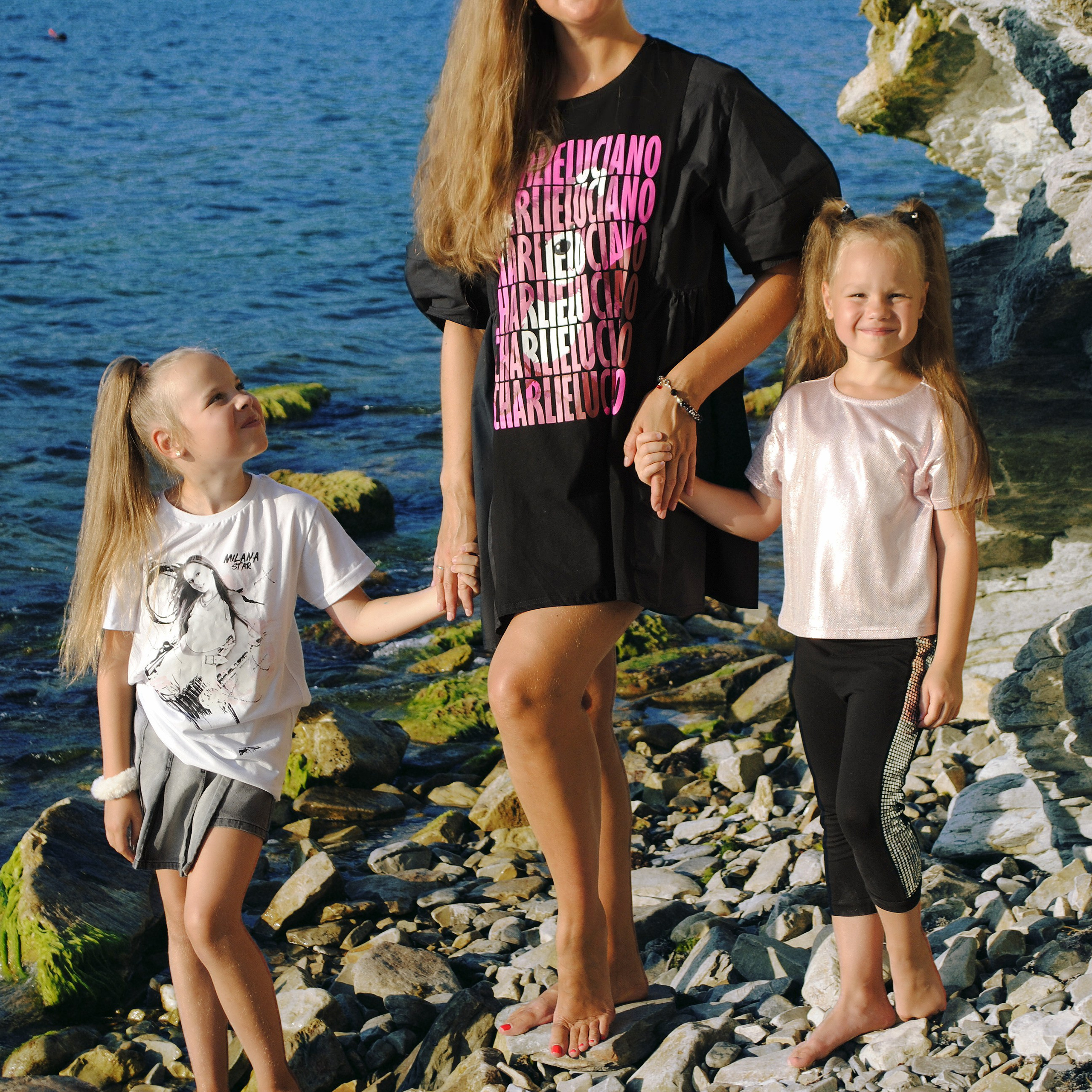 Ольга и семья