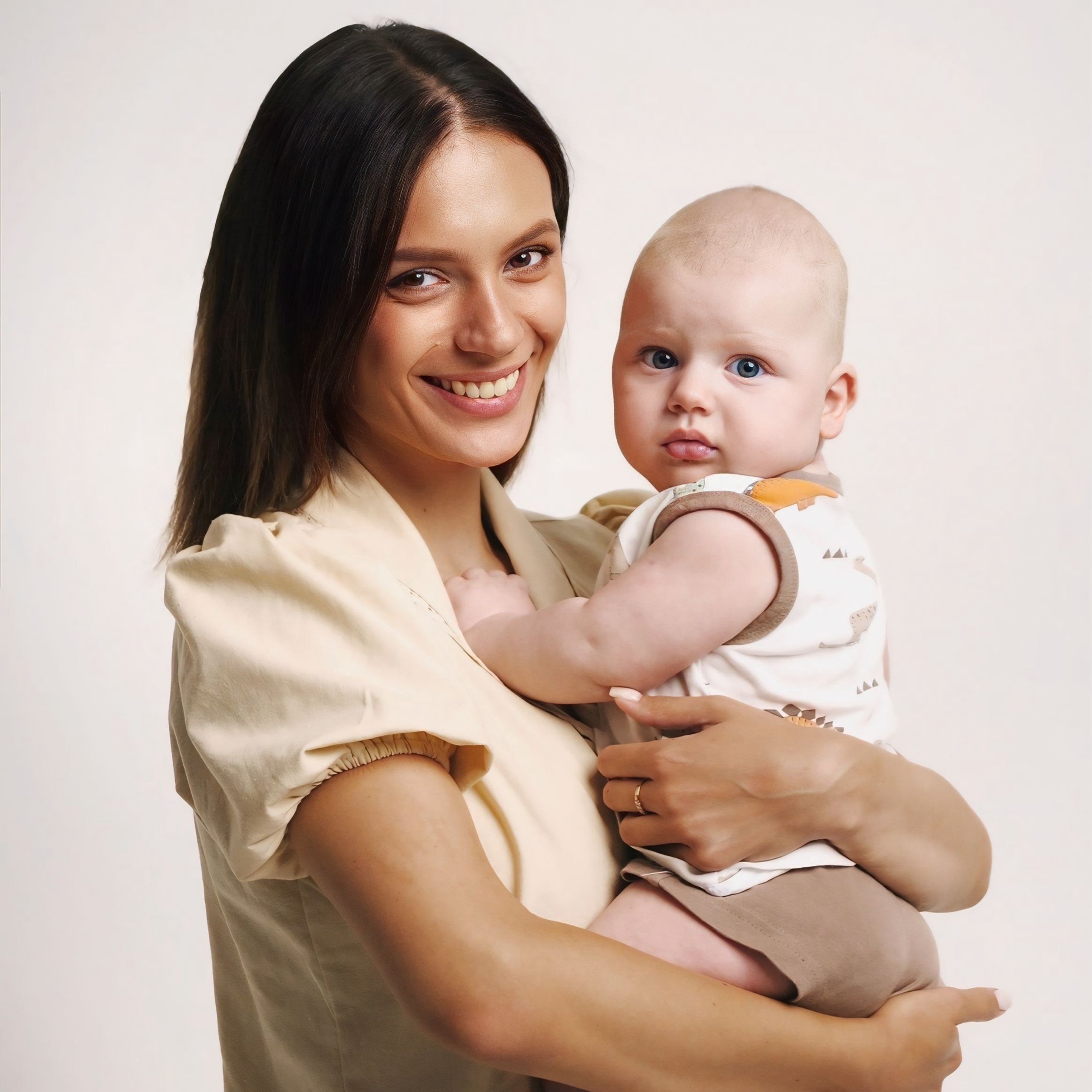 Полина и малыш