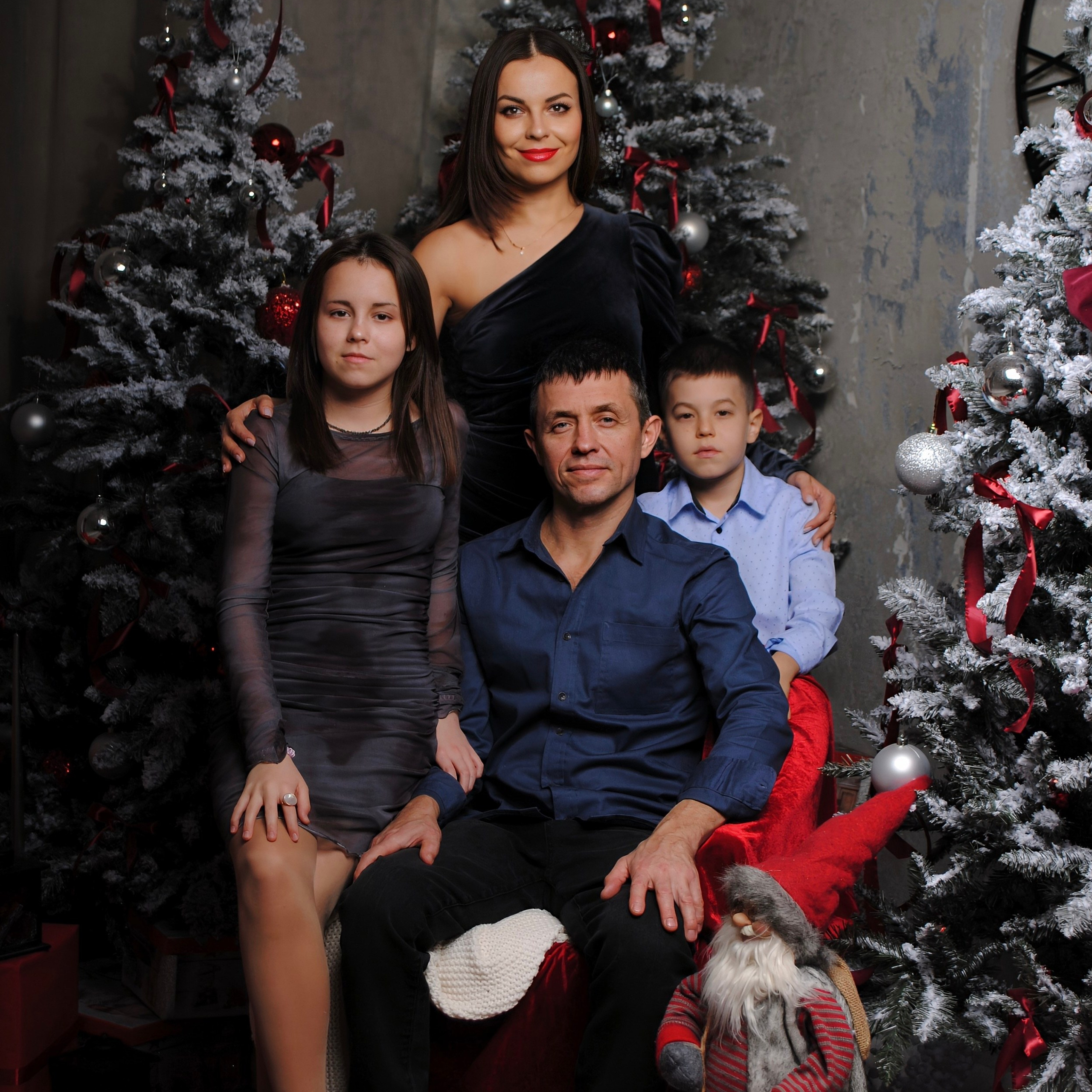 Кристина и семья