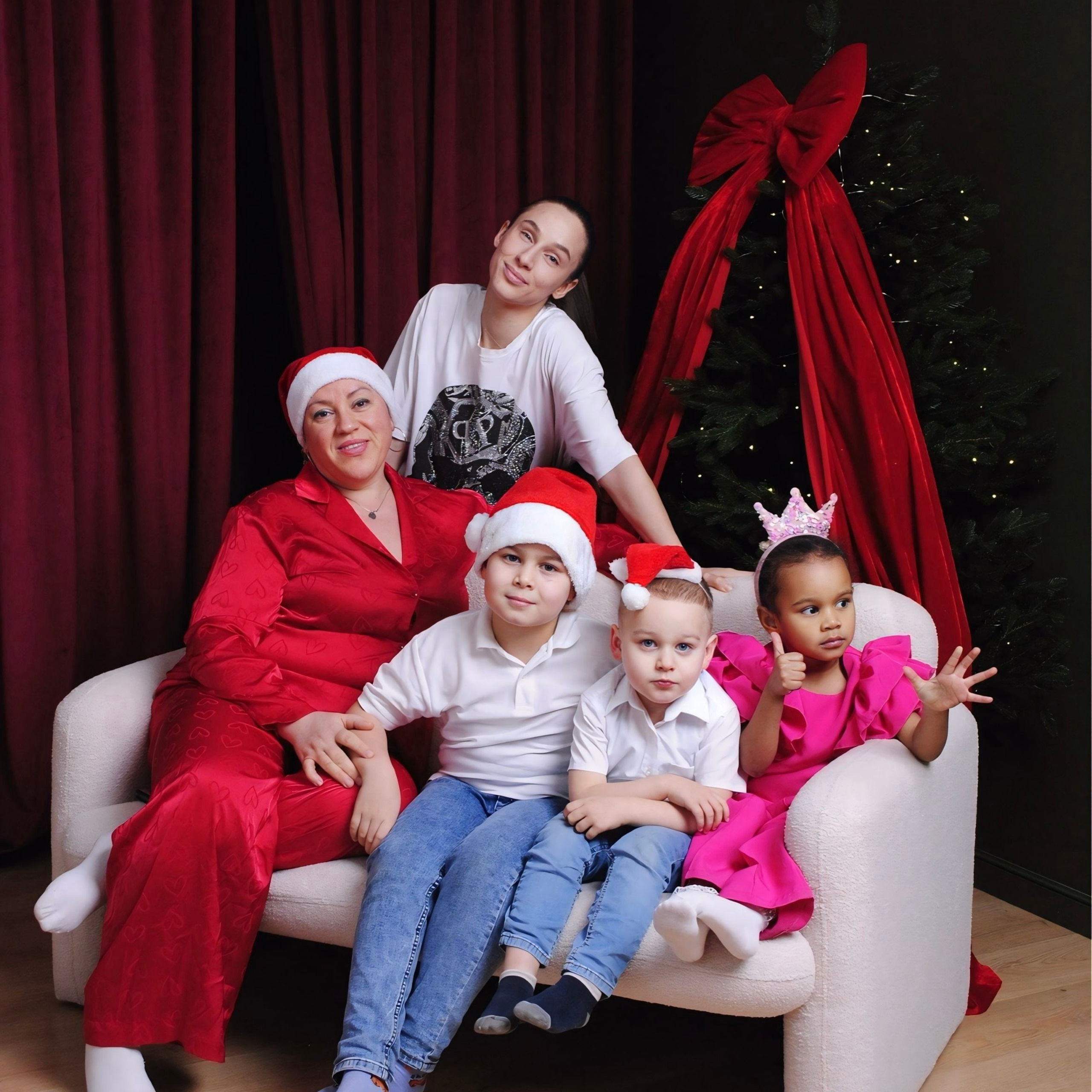 Ольга и семья