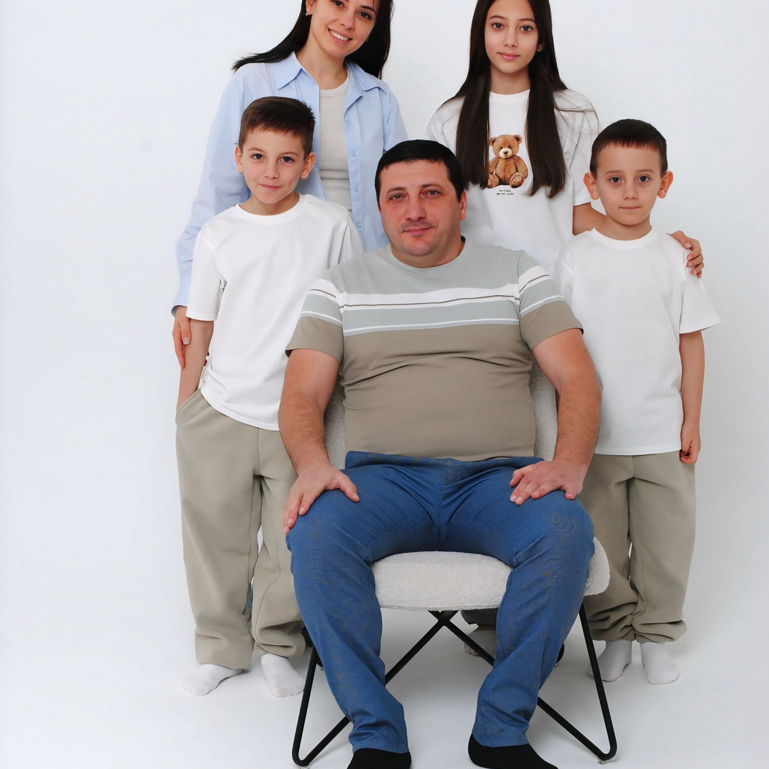 Луиза и семья