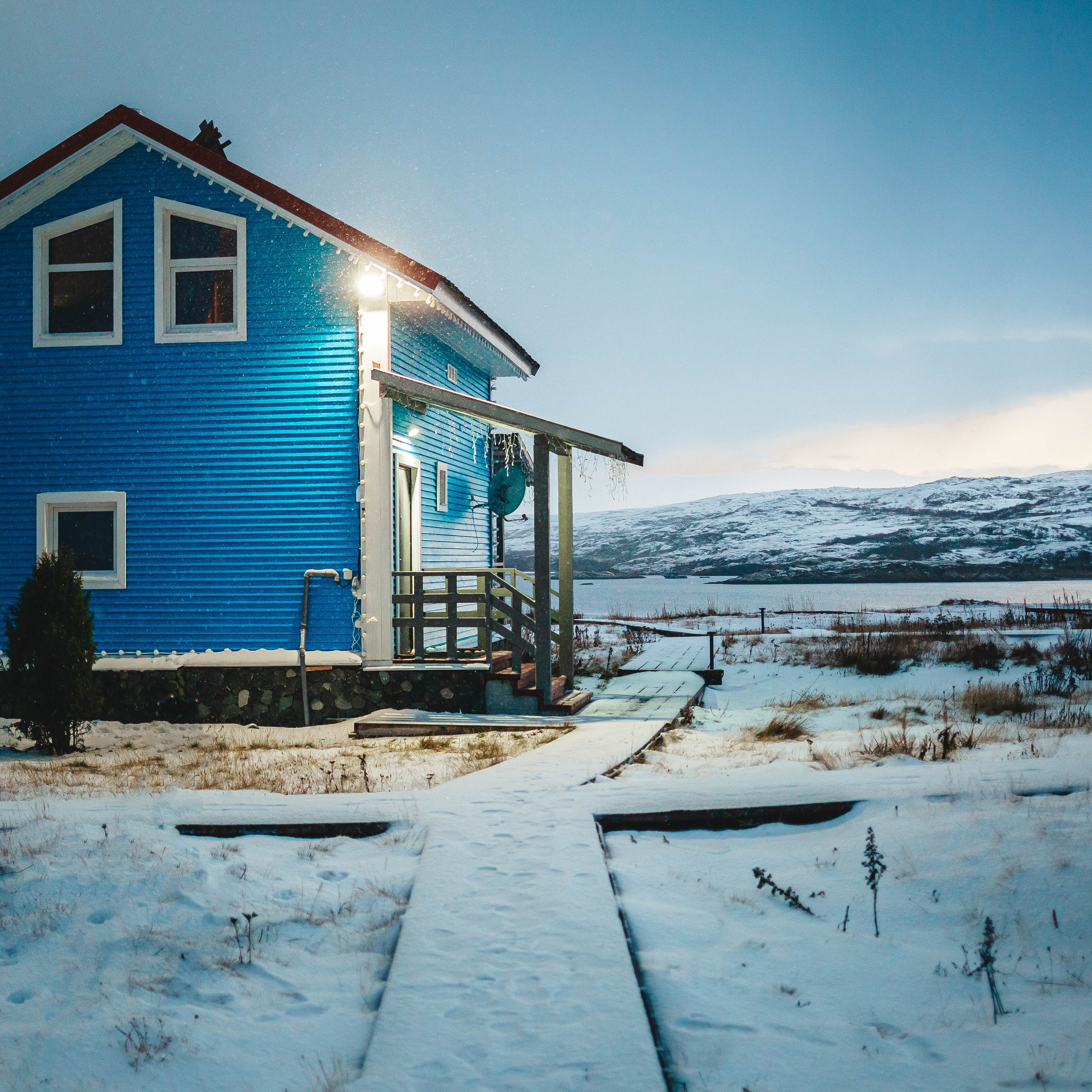 Тундра. Фотограф в Москве и на зимнем Байкале