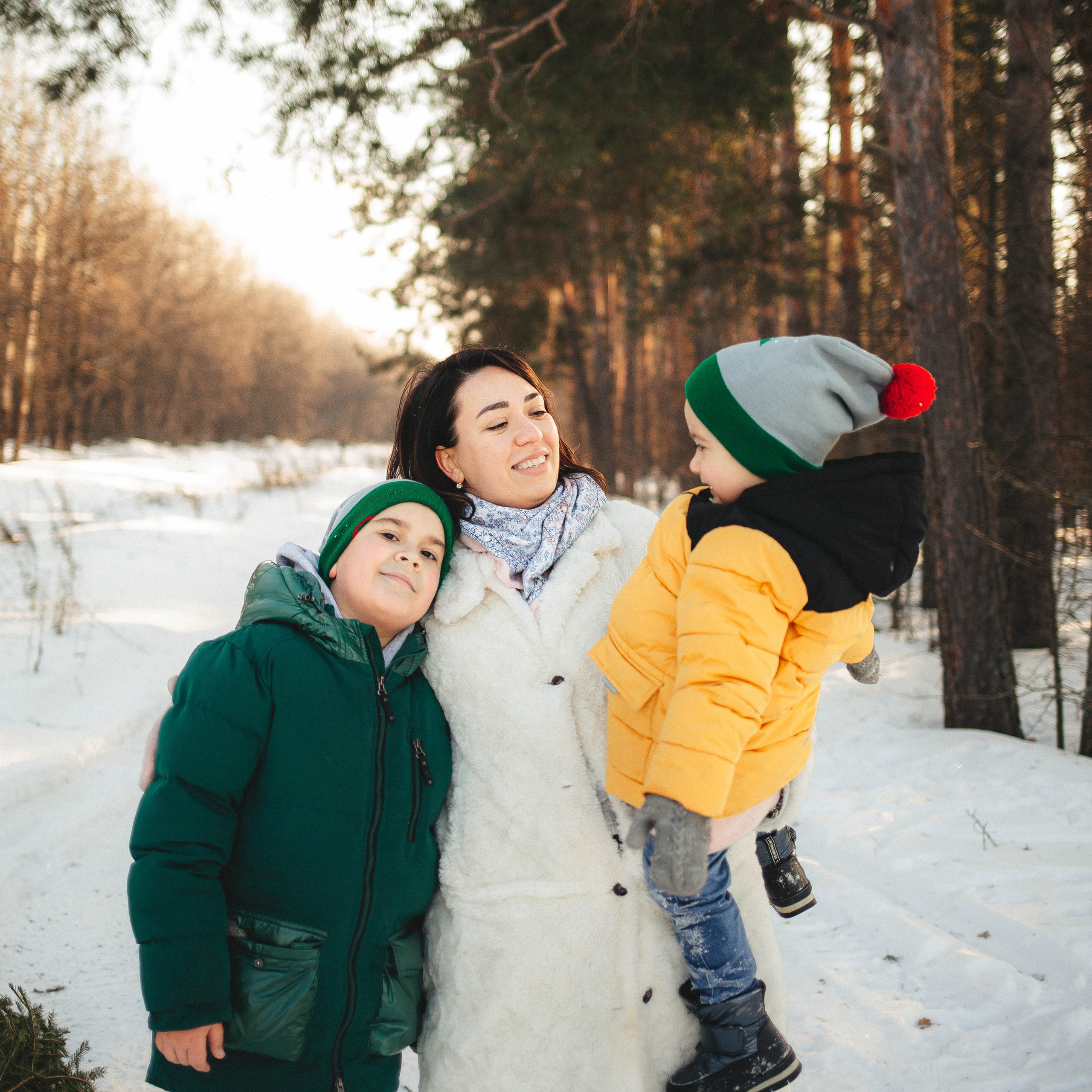 Семья. Фотограф в Москве и на зимнем Байкале