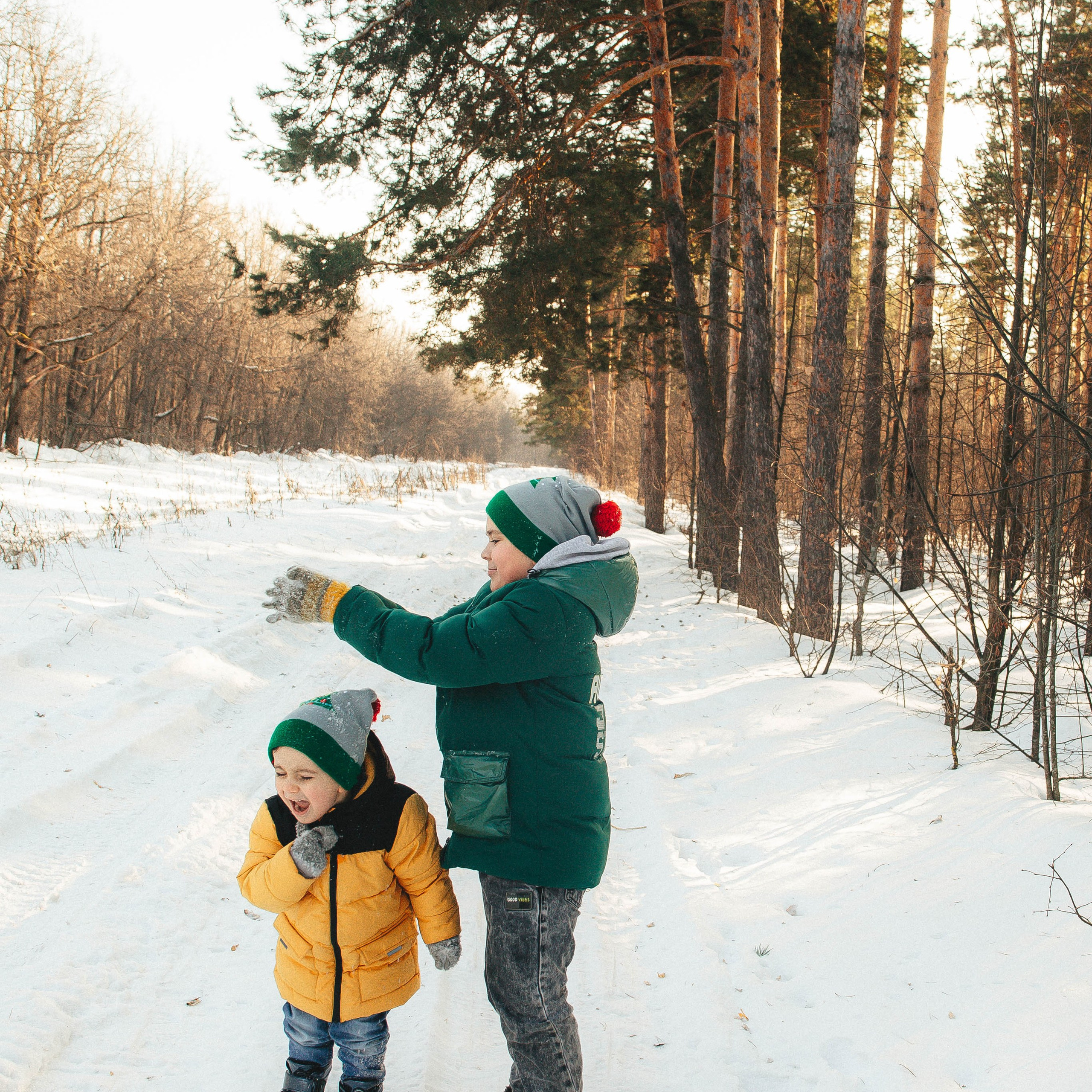 Семья. Фотограф в Москве и на зимнем Байкале