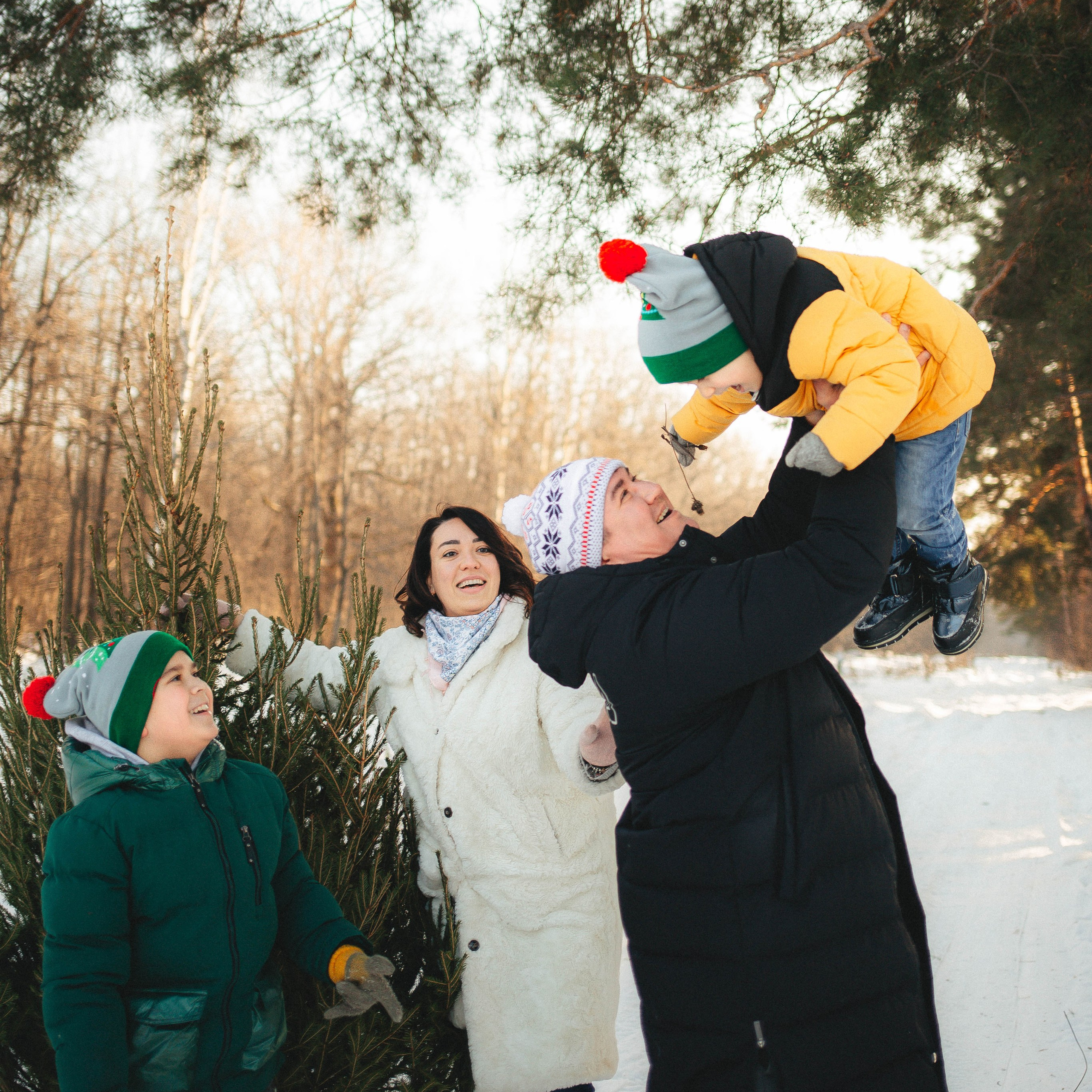 Семья. Фотограф в Москве и на зимнем Байкале