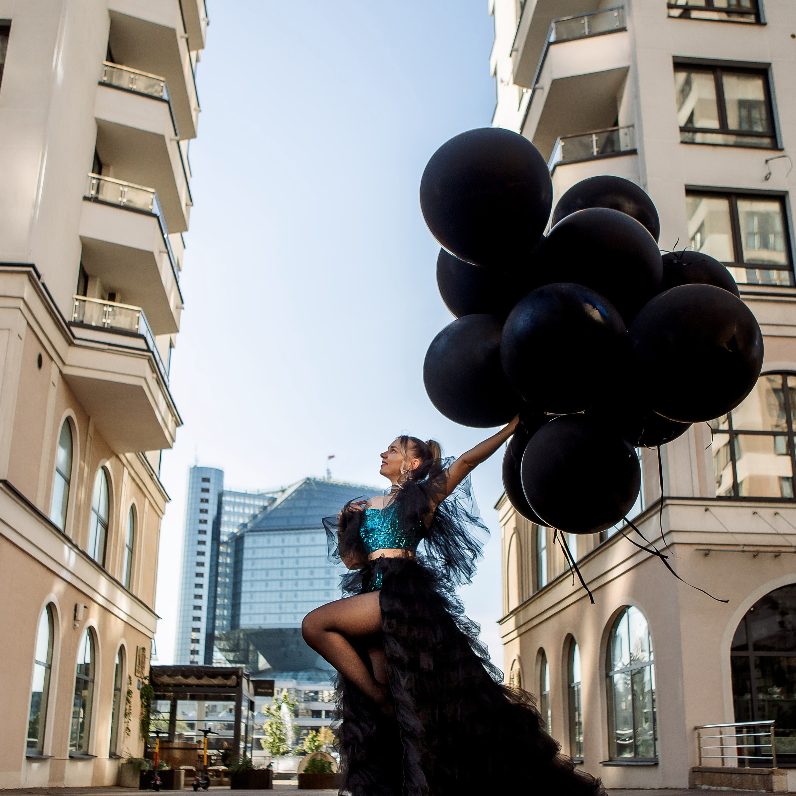 Прогулка с шарами