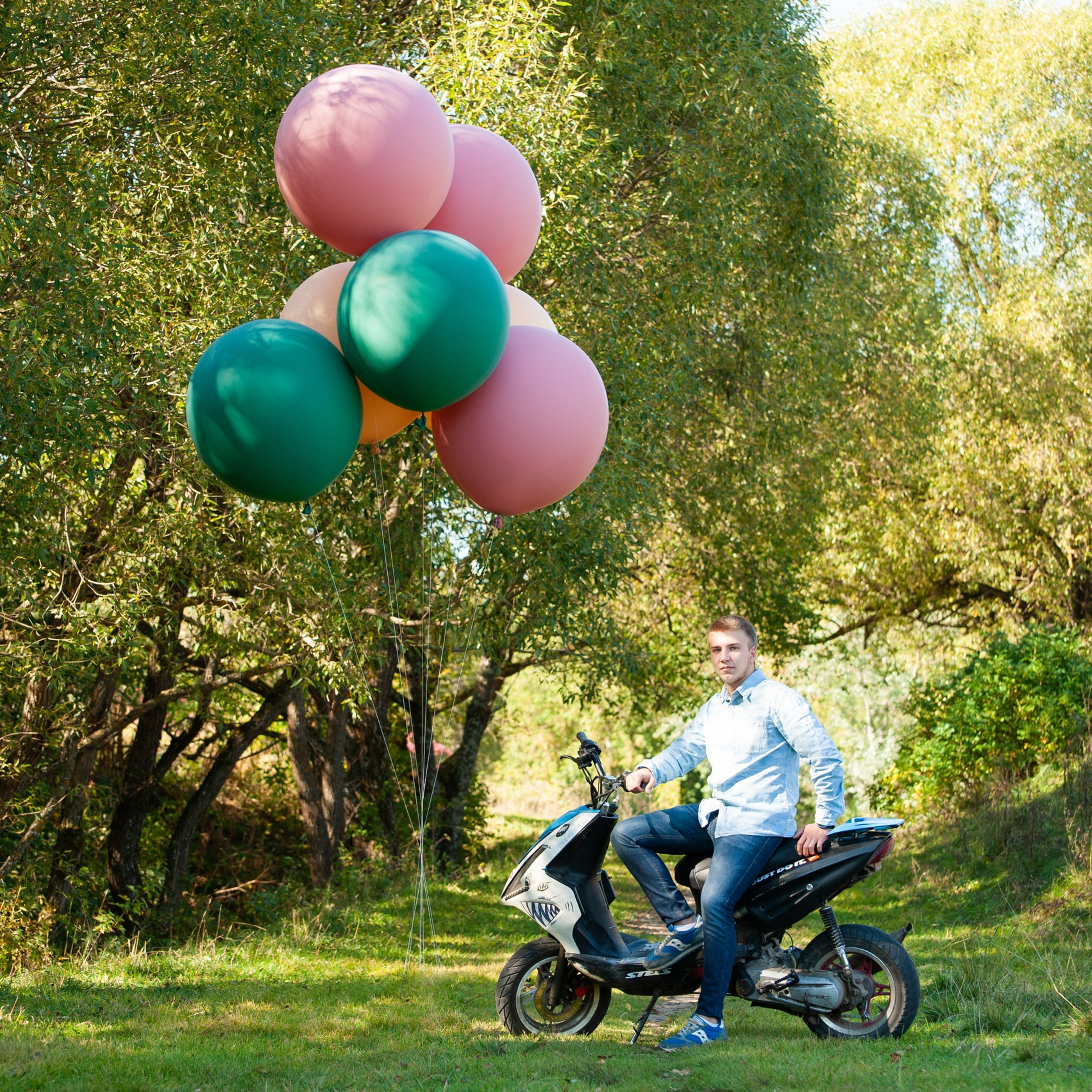 Фотодень с шарами «Воздушная сказка» (август, 2019). ФОТОГРАФ ОКСАНА БРЭДШОУ