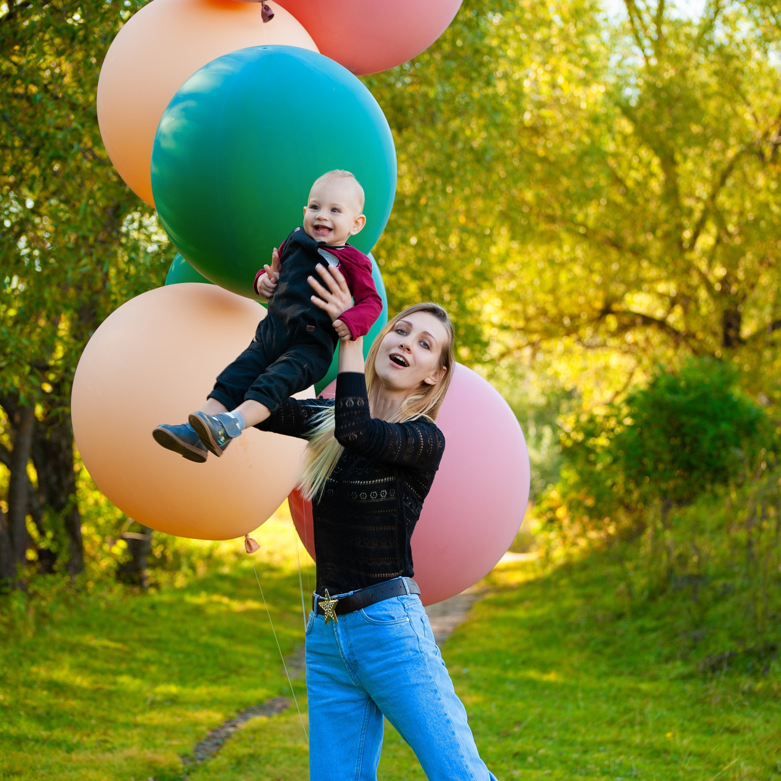 Фотодень с шарами «Воздушная сказка» (август, 2019). ФОТОГРАФ ОКСАНА БРЭДШОУ
