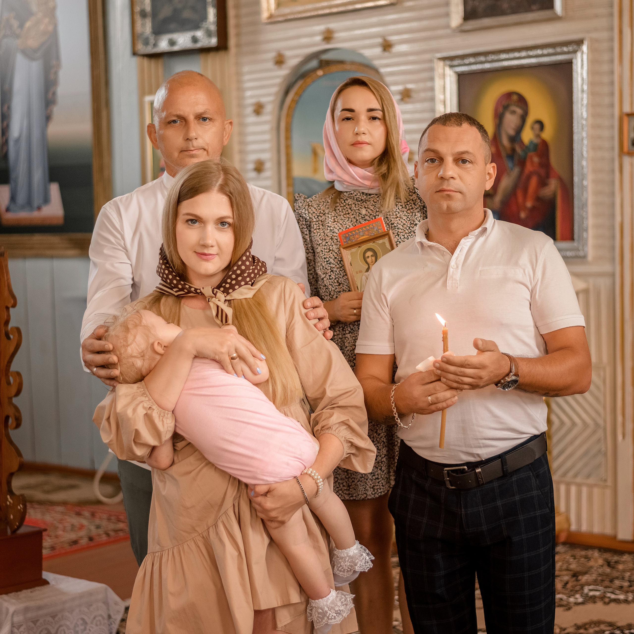 Таинство крещения Веры