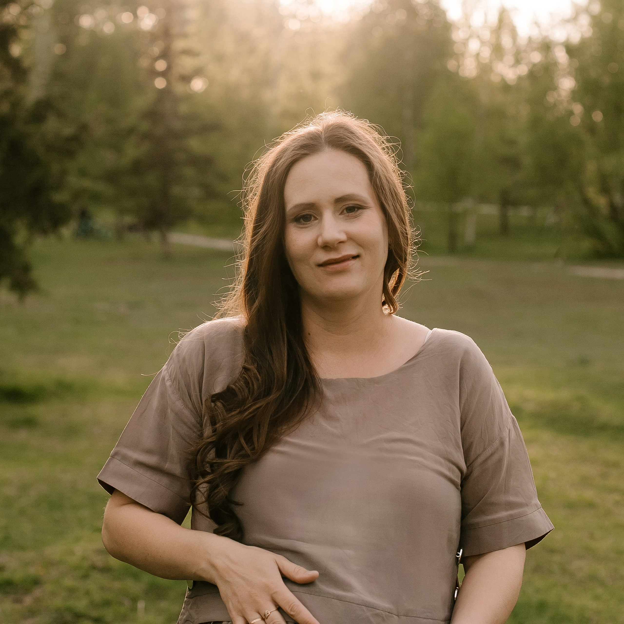 Оля в ожидании малыша