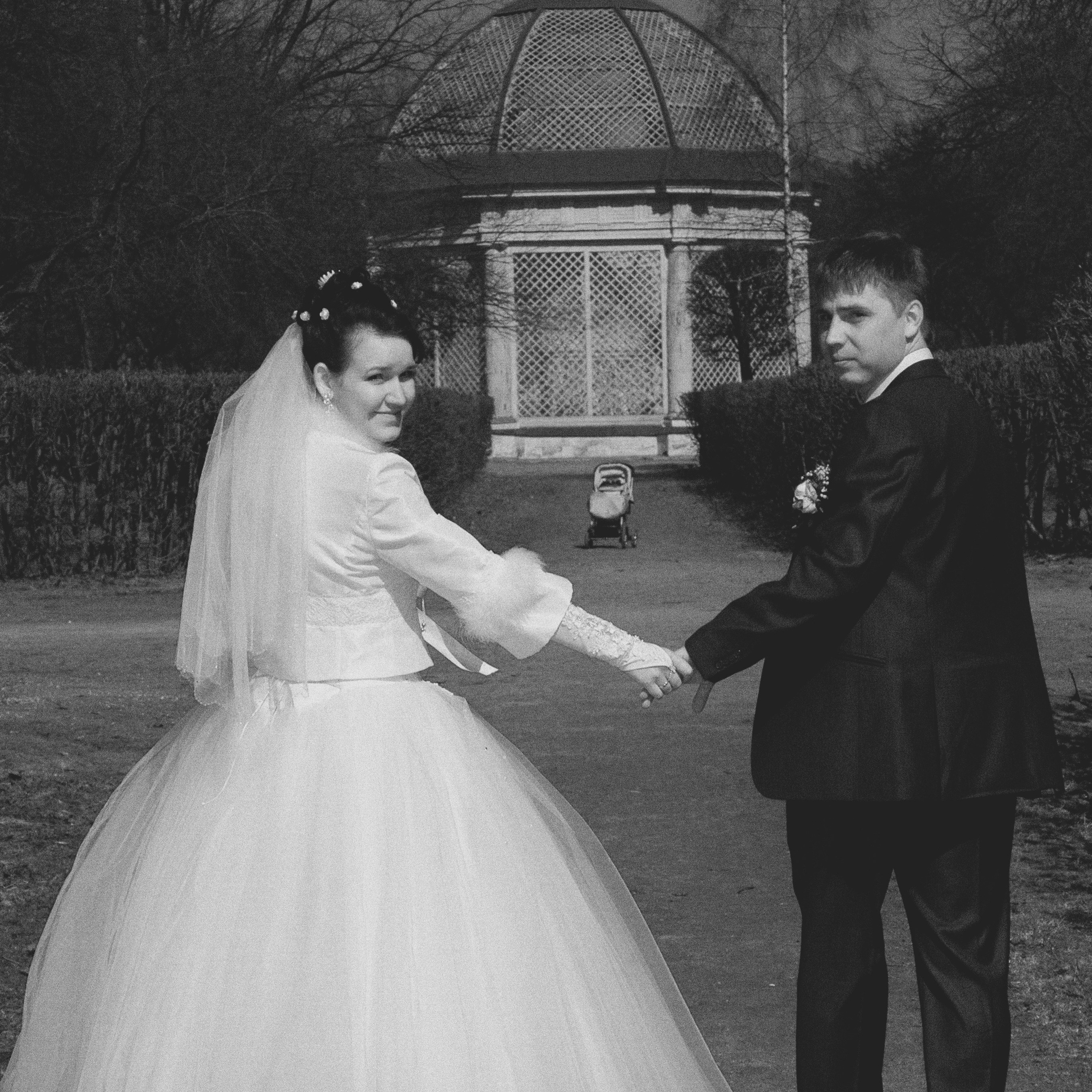 Кирилл и&nbsp;Анна. Свадьба в&nbsp;черно-белых фотографиях