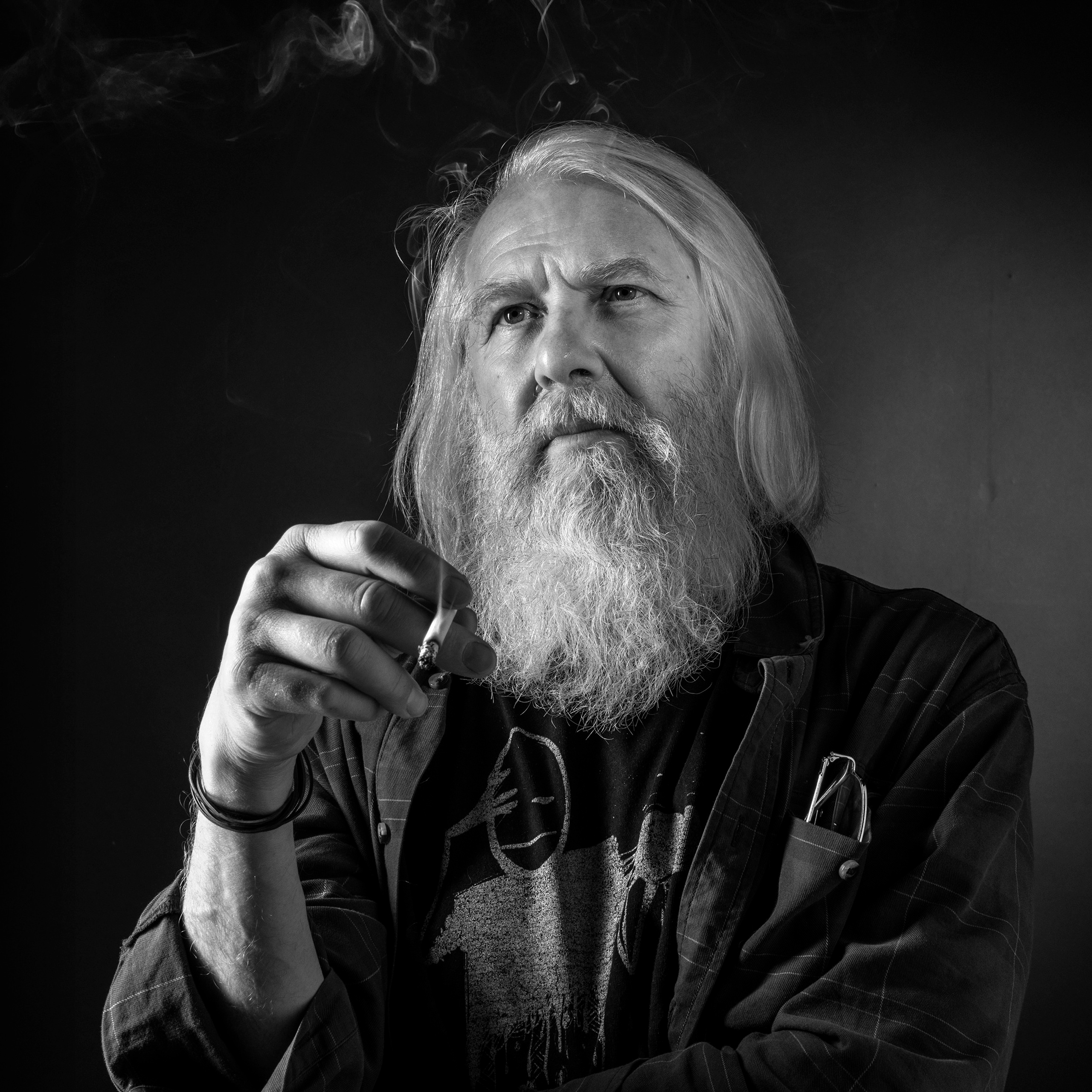 Лев Беридзе и&nbsp;Владимир Ефимов, эмоциональный ч/б портрет