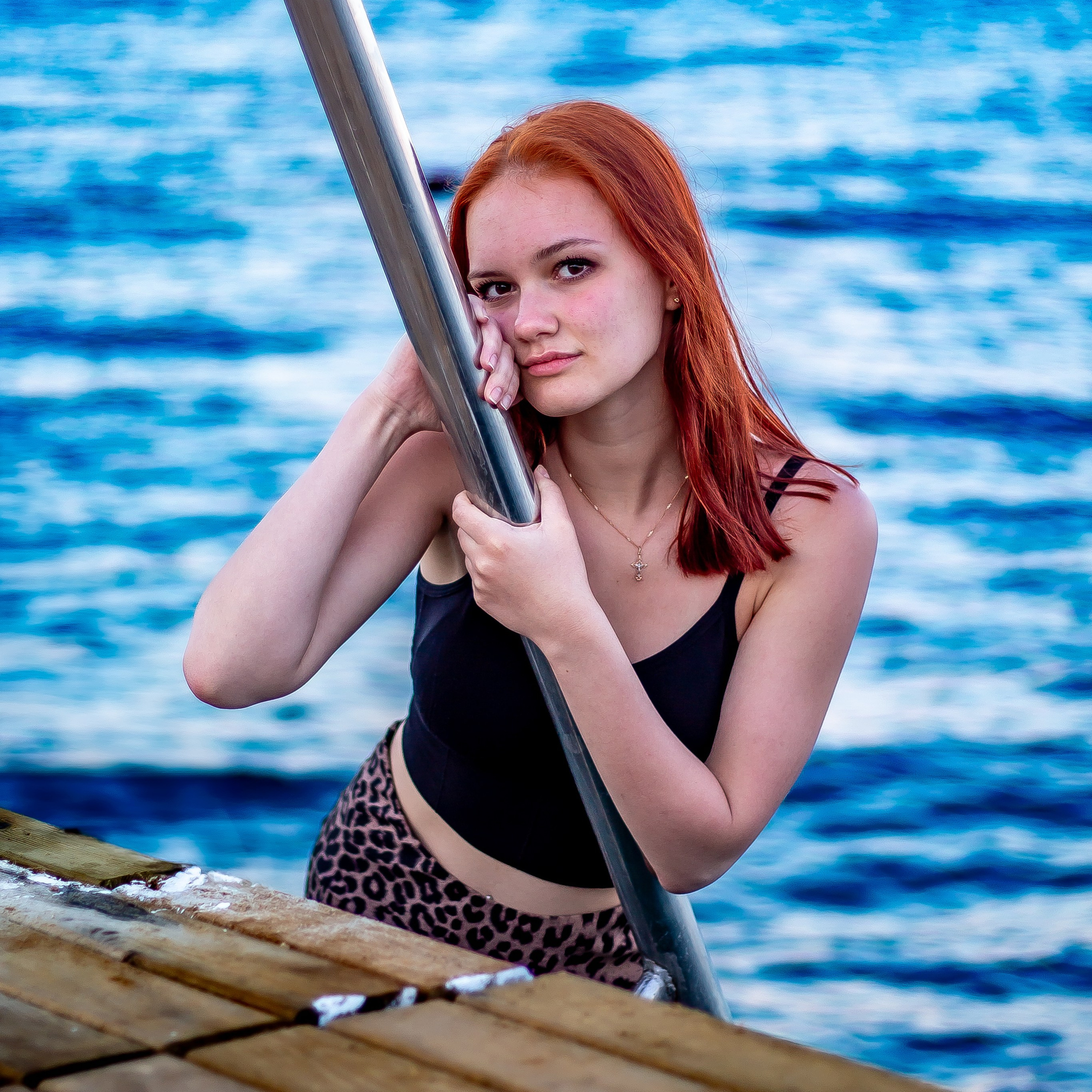 Катя и море