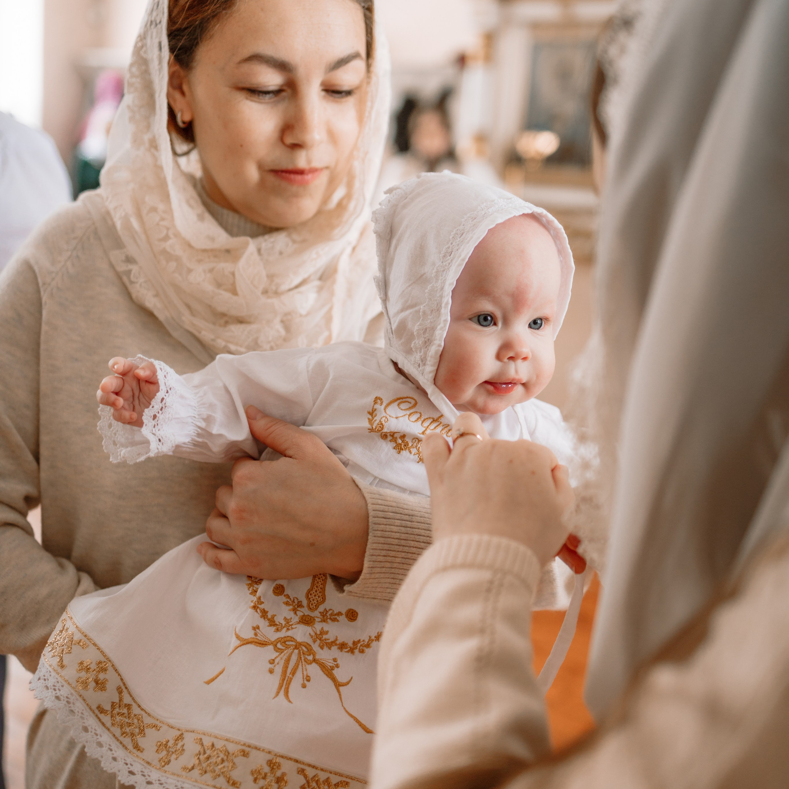 Таинство Крещения Софии