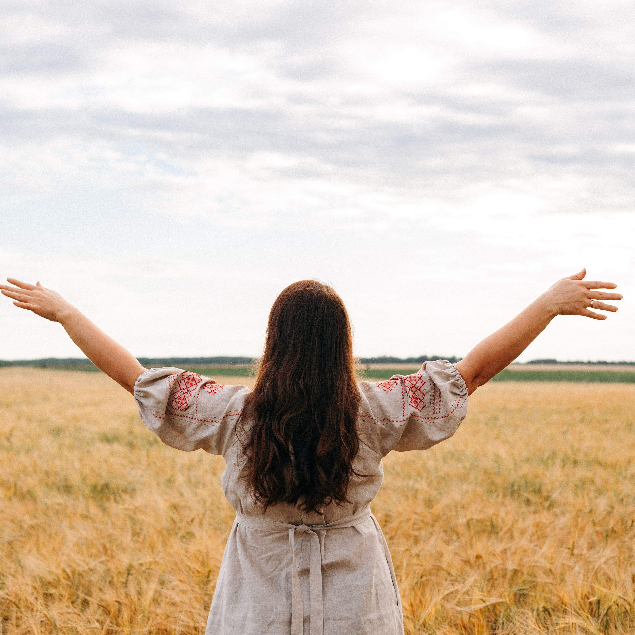 Оксана в&nbsp;пшеничном поле